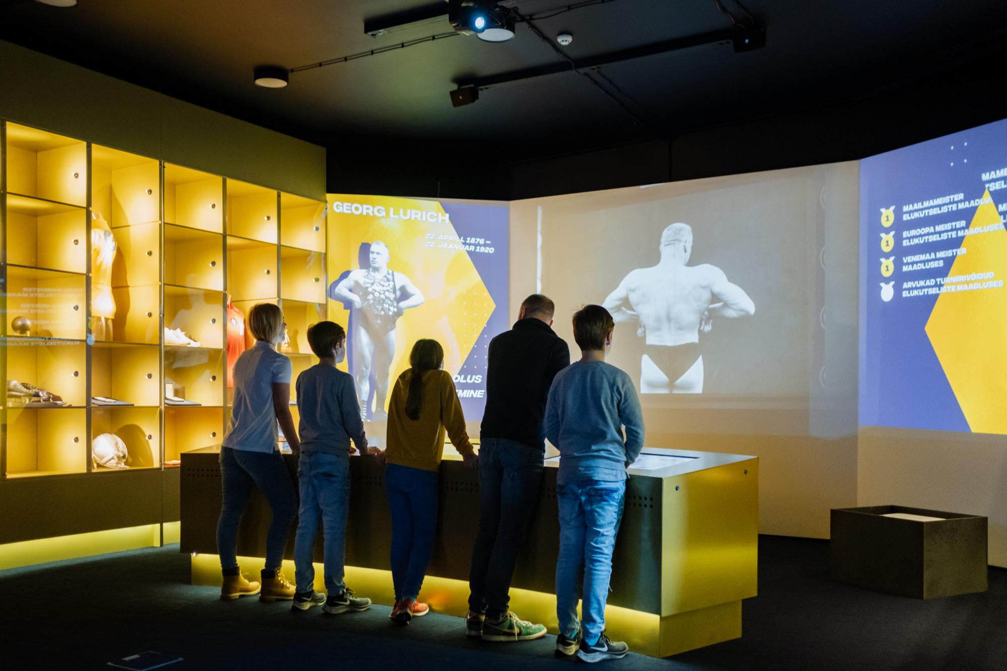 Spordimuuseumi püsinäitus „Eesti Spordi Lugu”