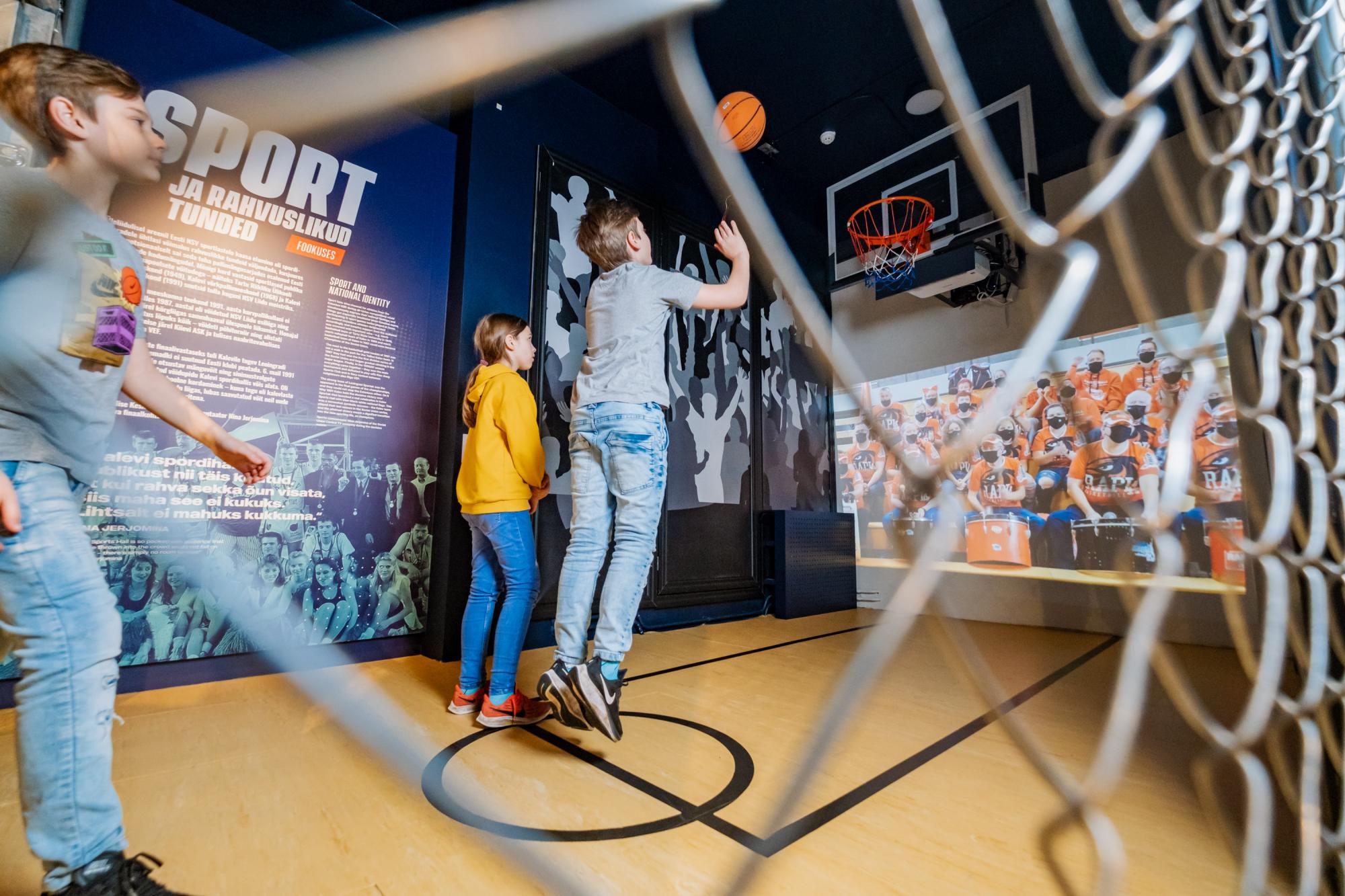 Spordimuuseumi püsinäitus „Eesti Spordi Lugu”