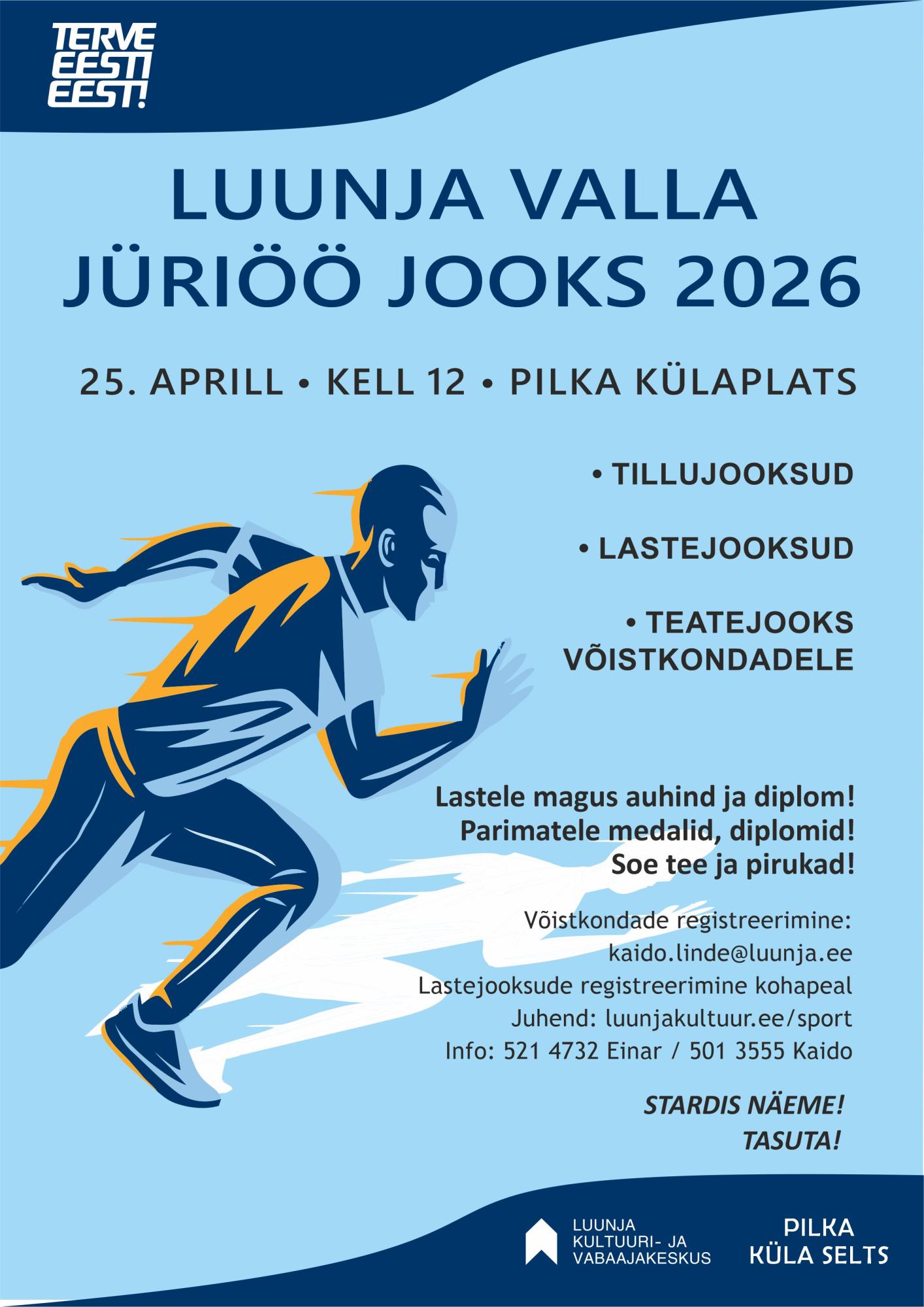 Luunja Jüriöö jooksusprint 2026