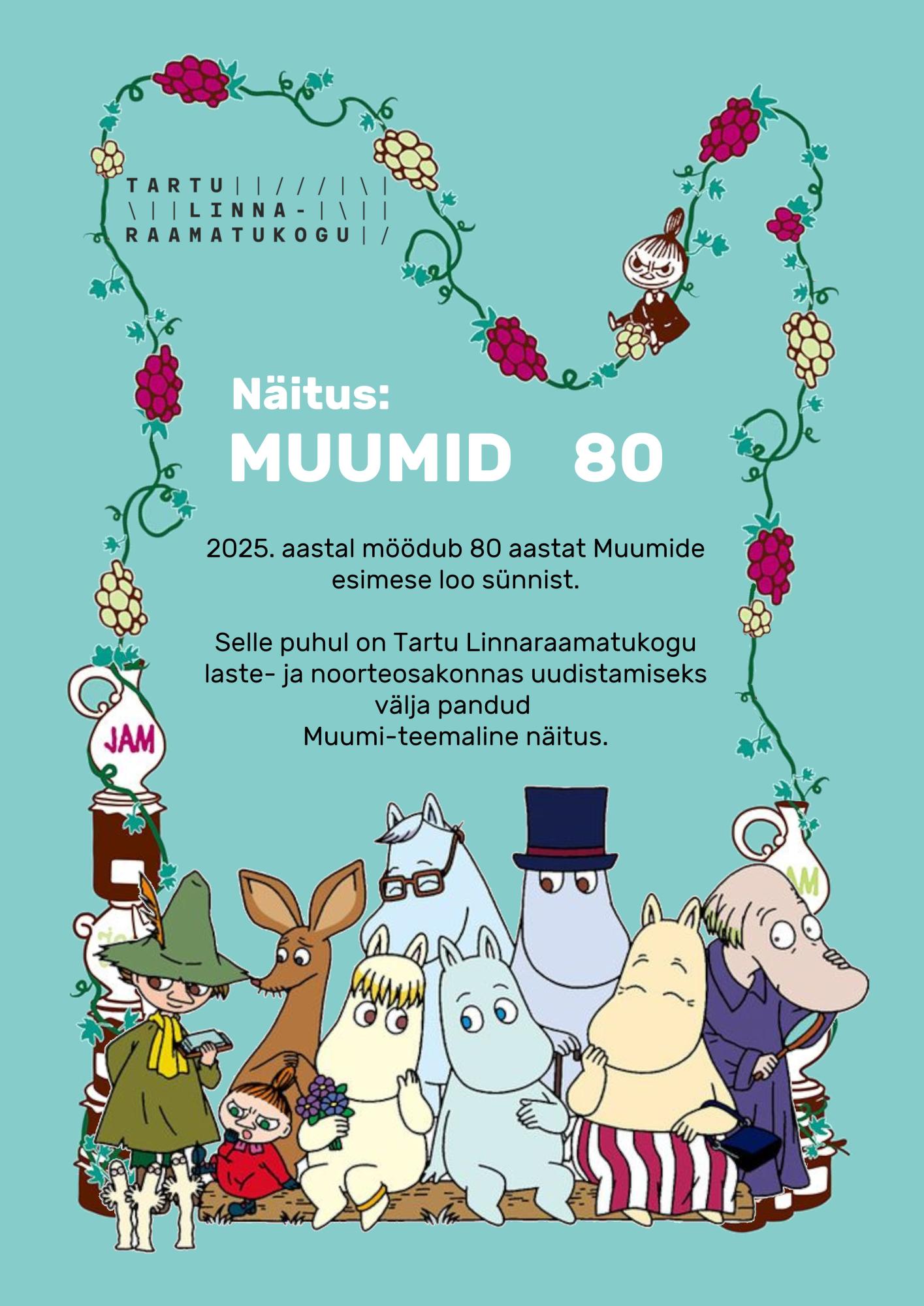 Näitus “Muumid 80”