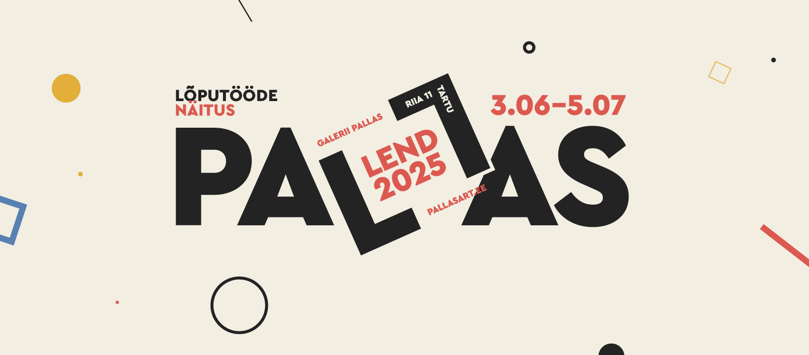 Kõrgema Kunstikooli Pallas lõputööde näitus “LEND 2025”