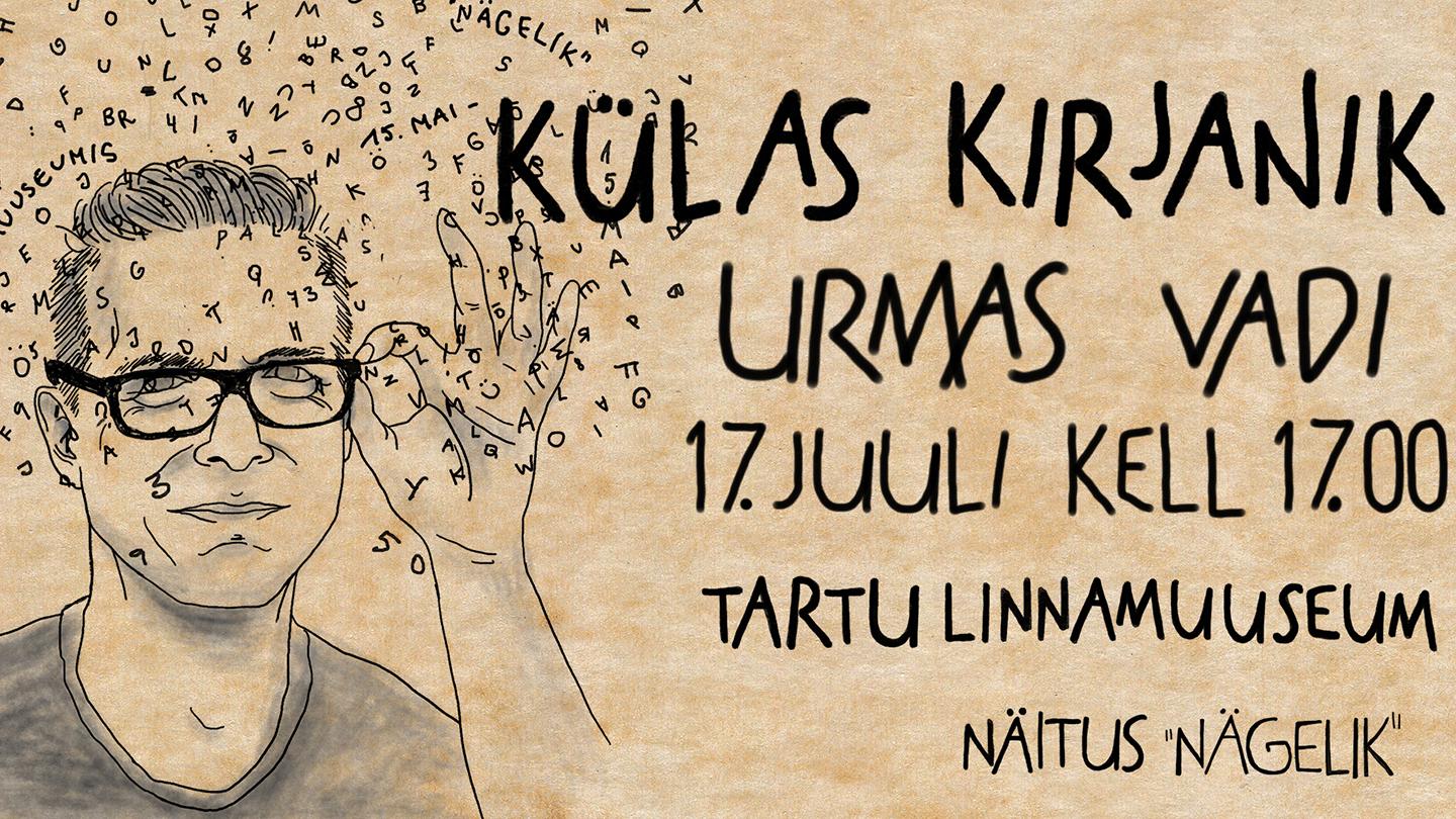 Külas kirjanik Urmas Vadi