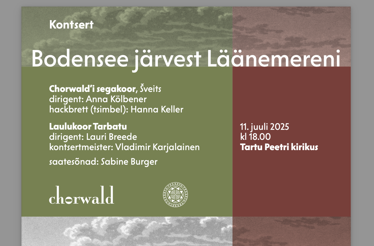 Bodensee järvest Läänemereni