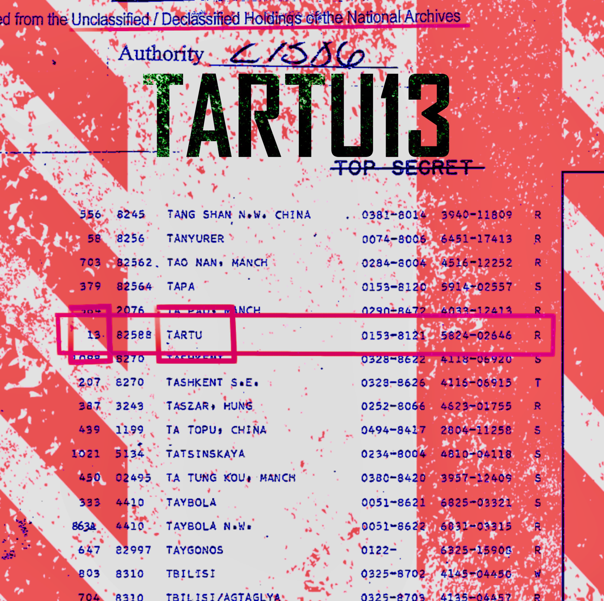 Tartu13: viie punkri retk