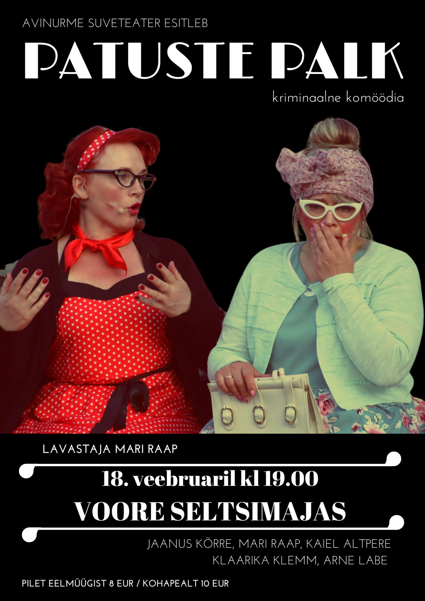 Kriminaalne komöödia “Patuste palk”