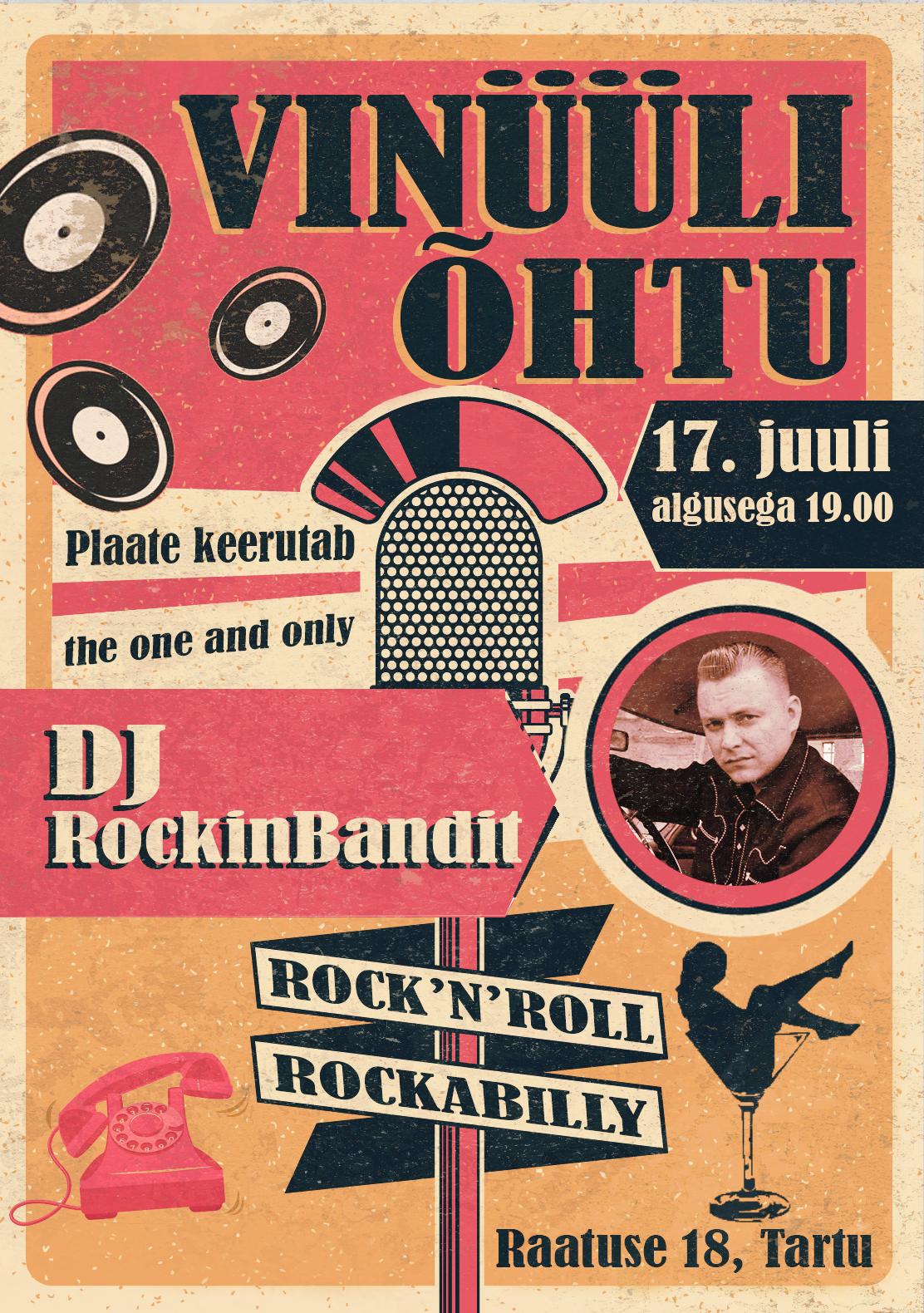 5. Vinüüliõhtu ja DJ RockinBandit