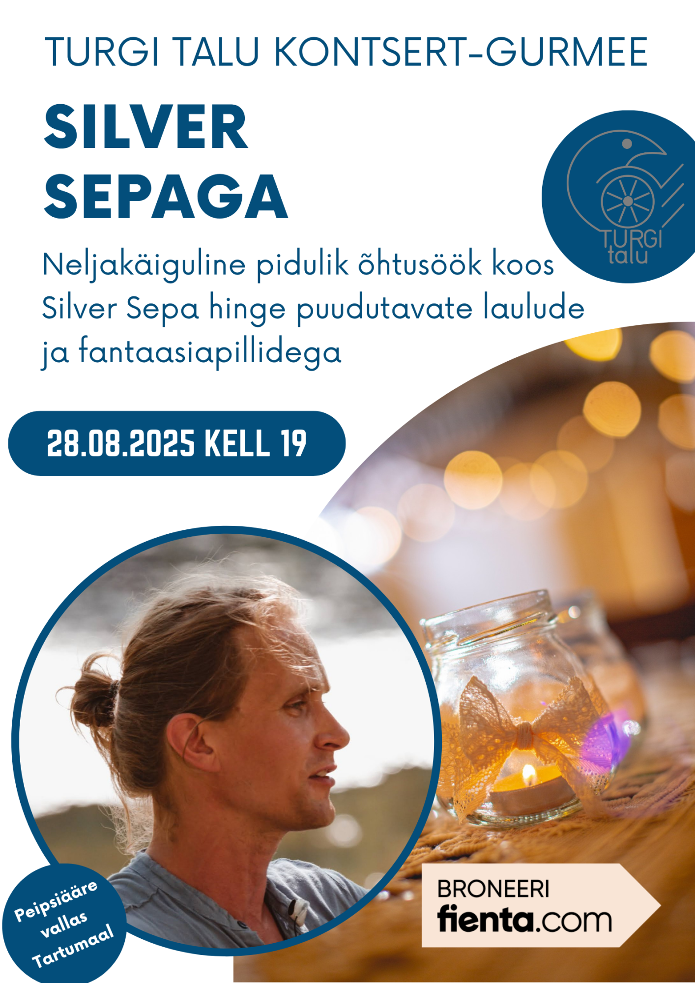 Turgi talu kontsert-gurmee Silver Sepaga
