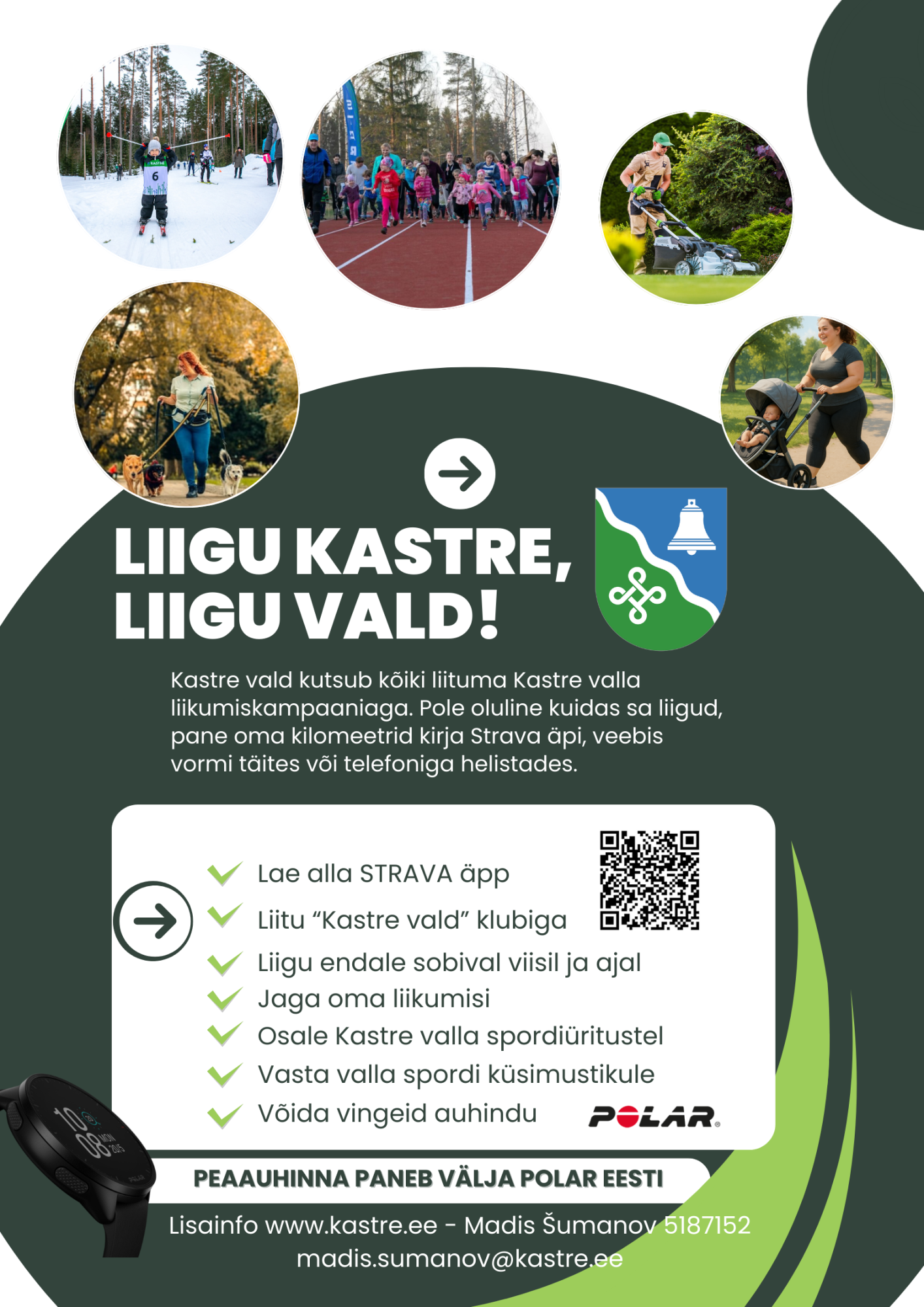 Liigu Kastre, Liigu vald!
