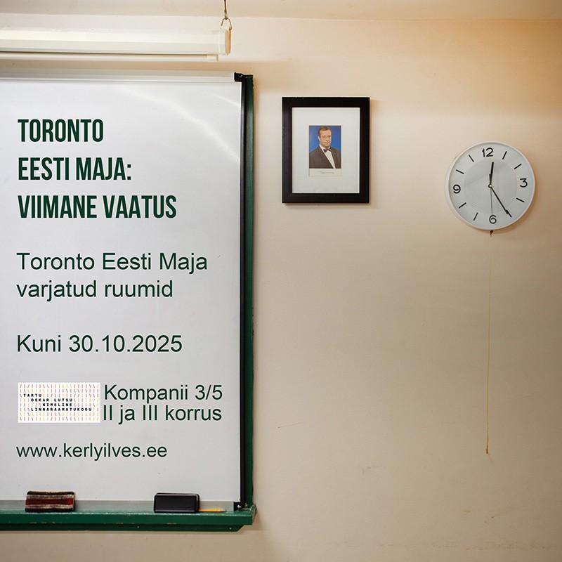 Kerly Ilves. Toronto Eesti Maja: viimane vaatus
