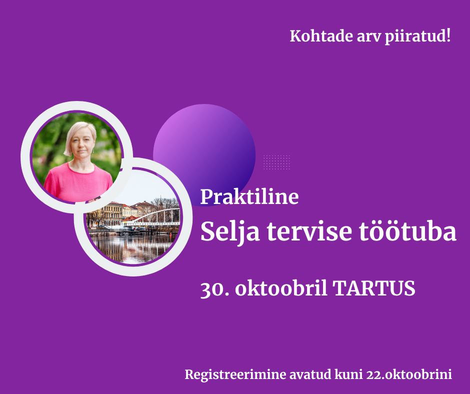 Praktiline selja tervise töötuba