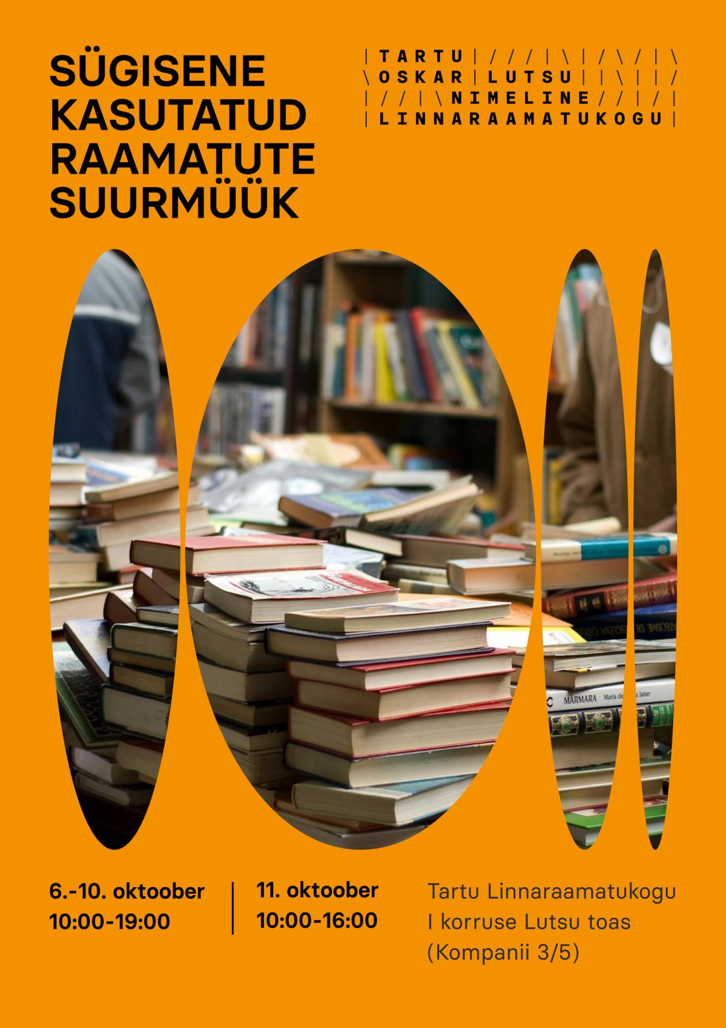 Sügisene kasutatud raamatute suurmüük