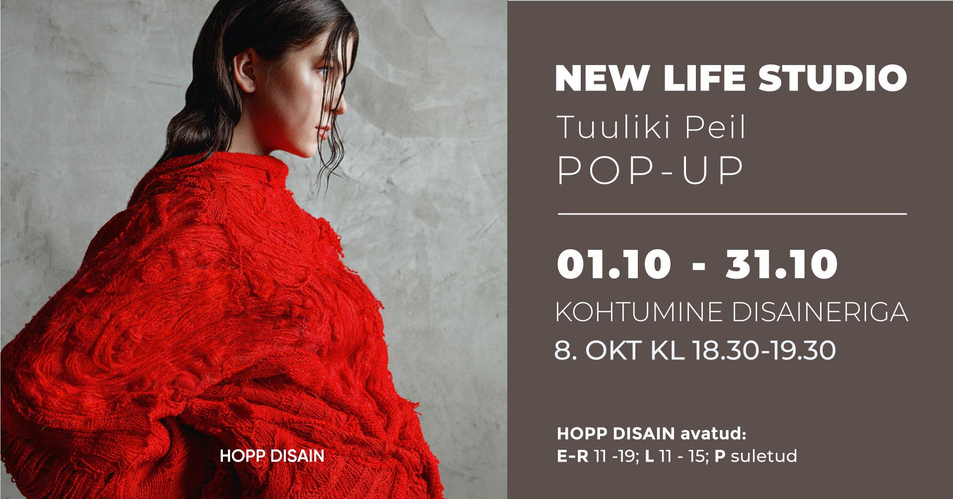 New Life Studio disaineri Tuuliki Peili kollektsiooni esitlus