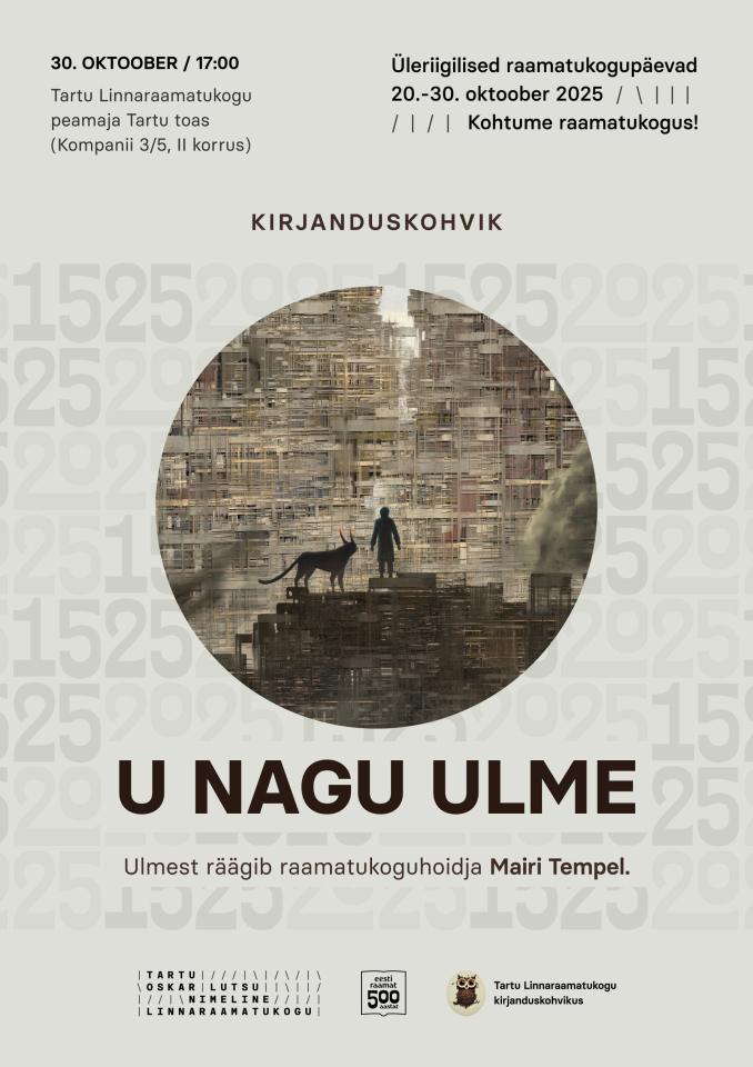 Kirjanduskohvik: U nagu ulme