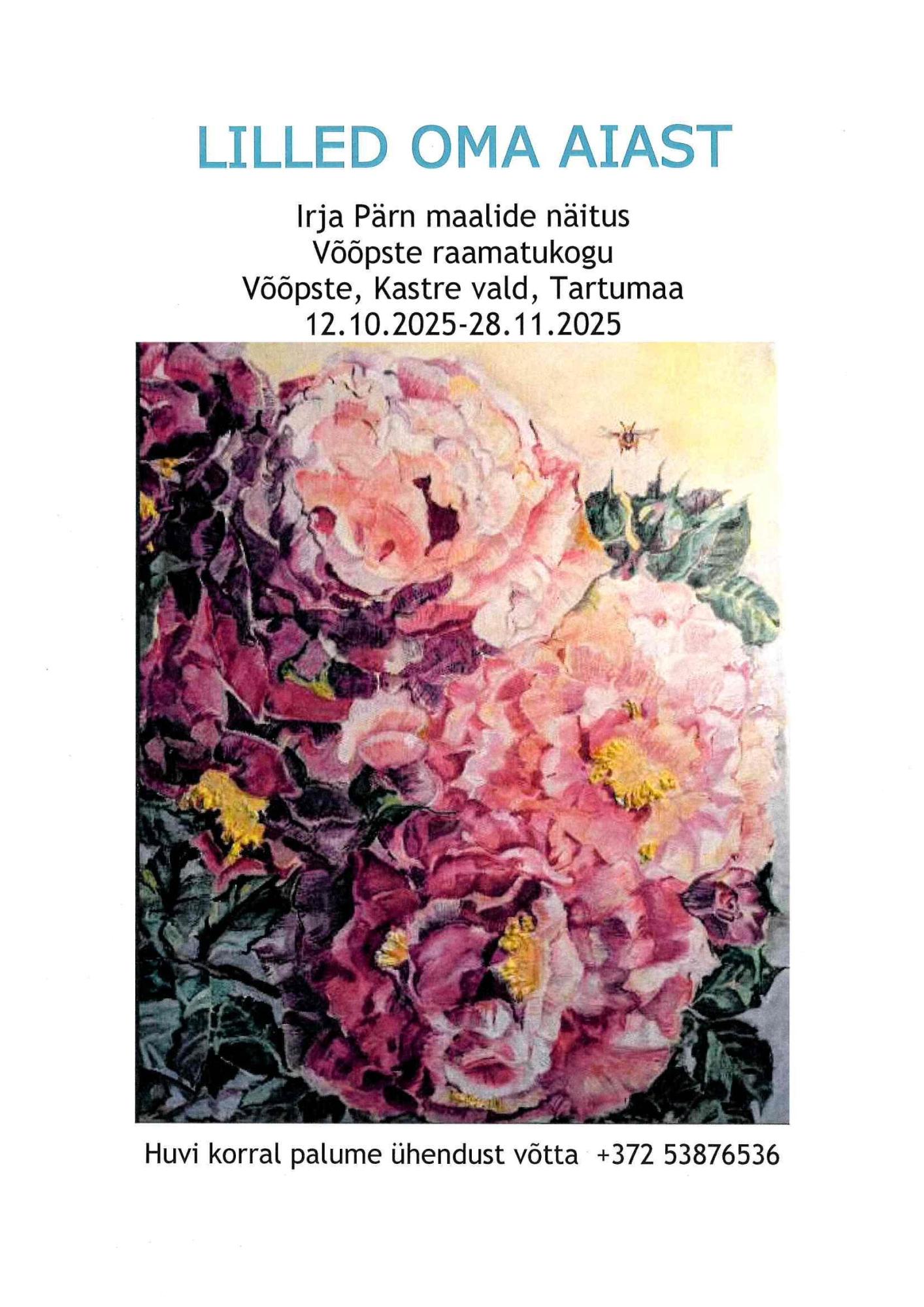 Irjae Pärn maalide näitus