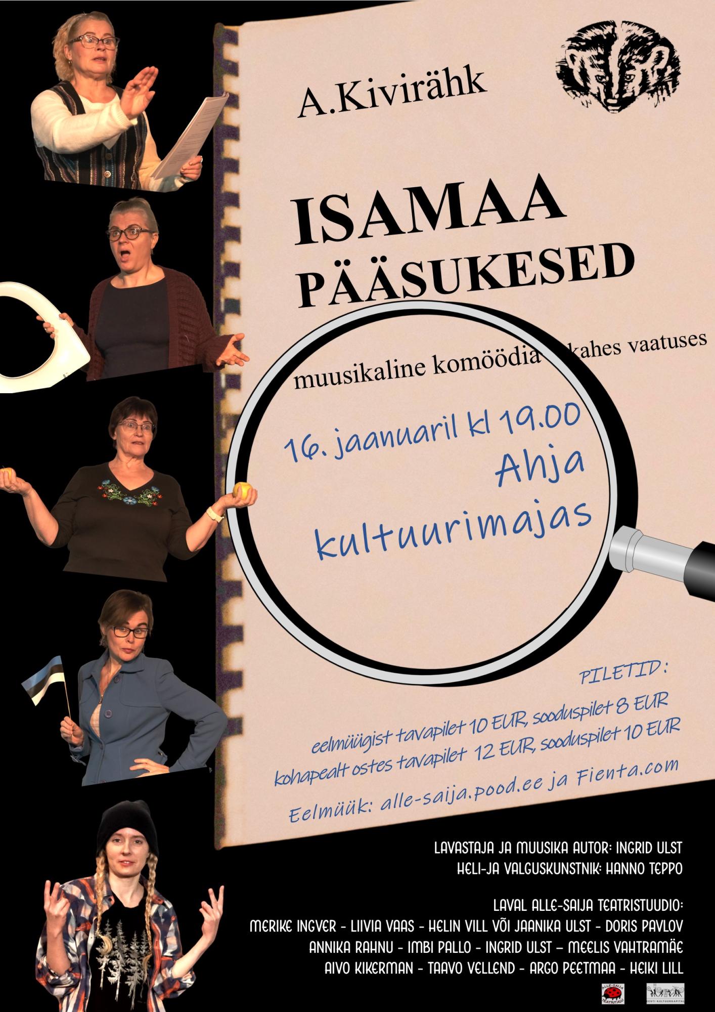 Komöödia “Isamaa pääsukesed”