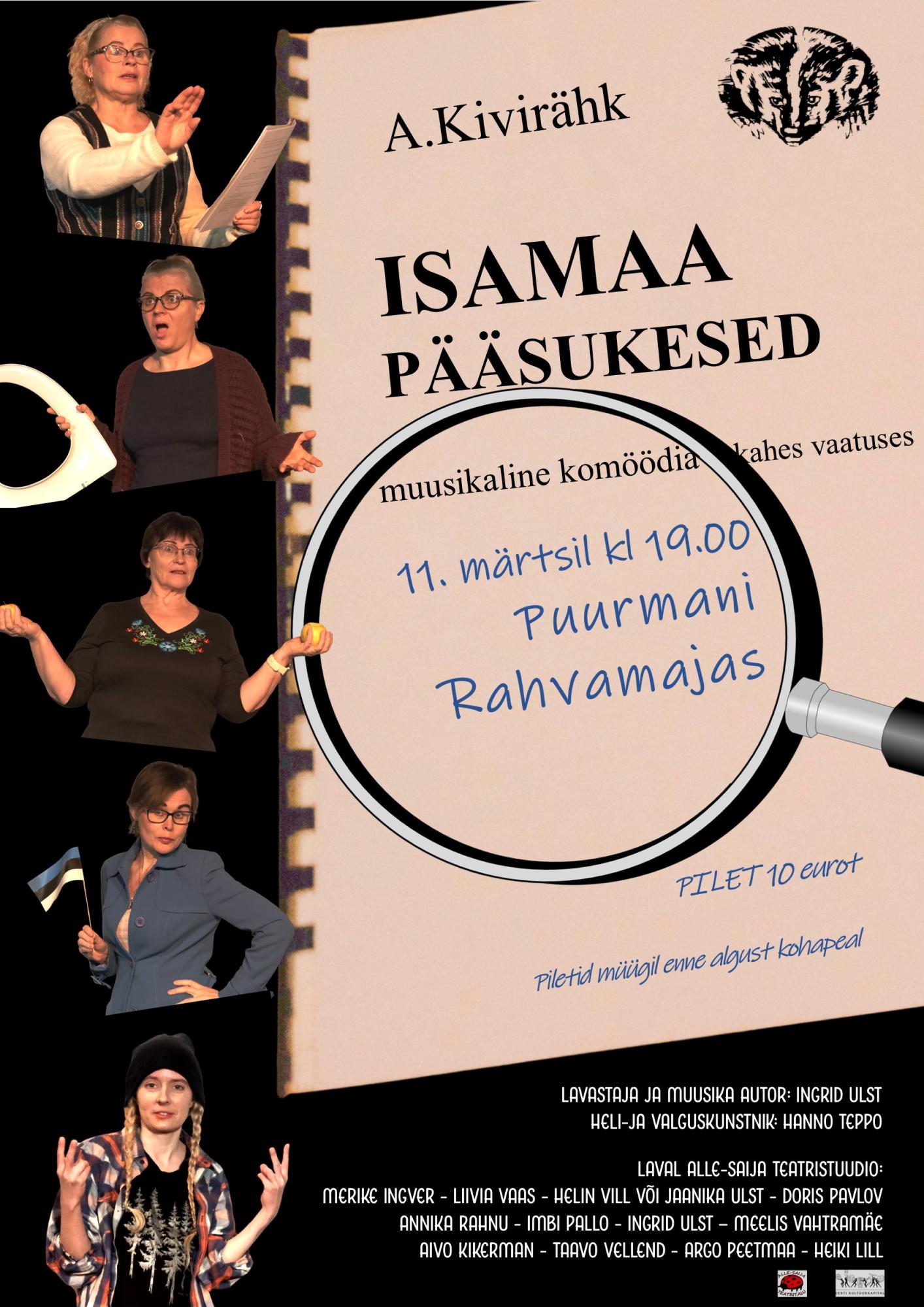 Komöödia “Isamaa pääsukesed”