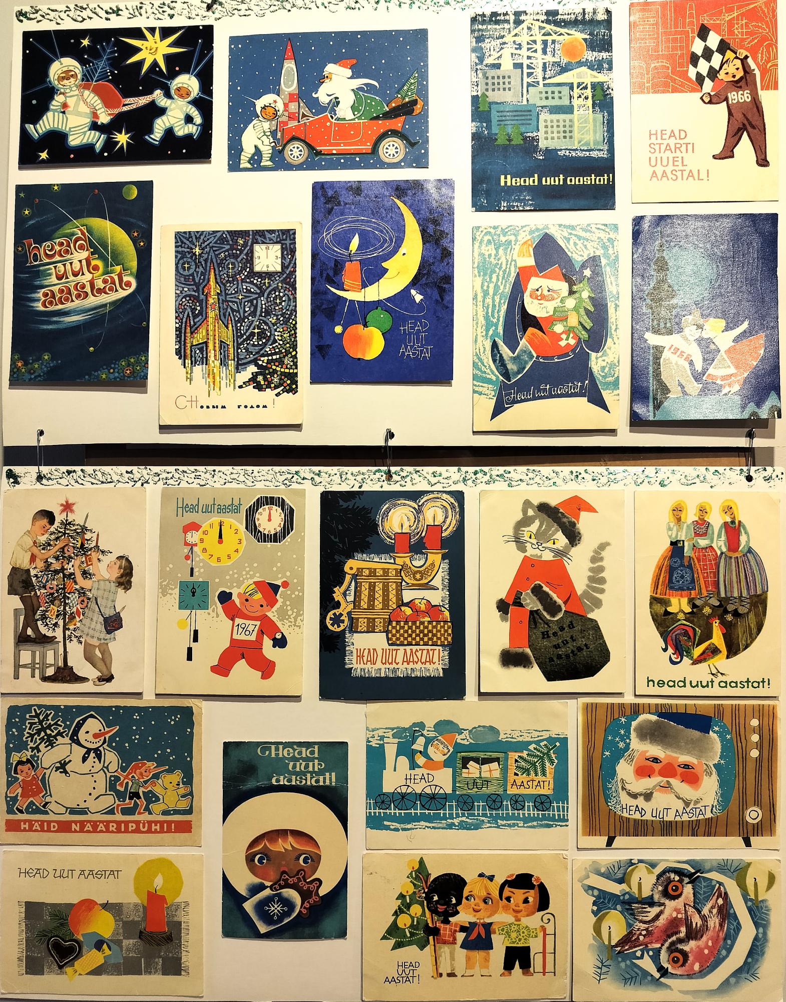 “Jõulukaardid ajast aega”
