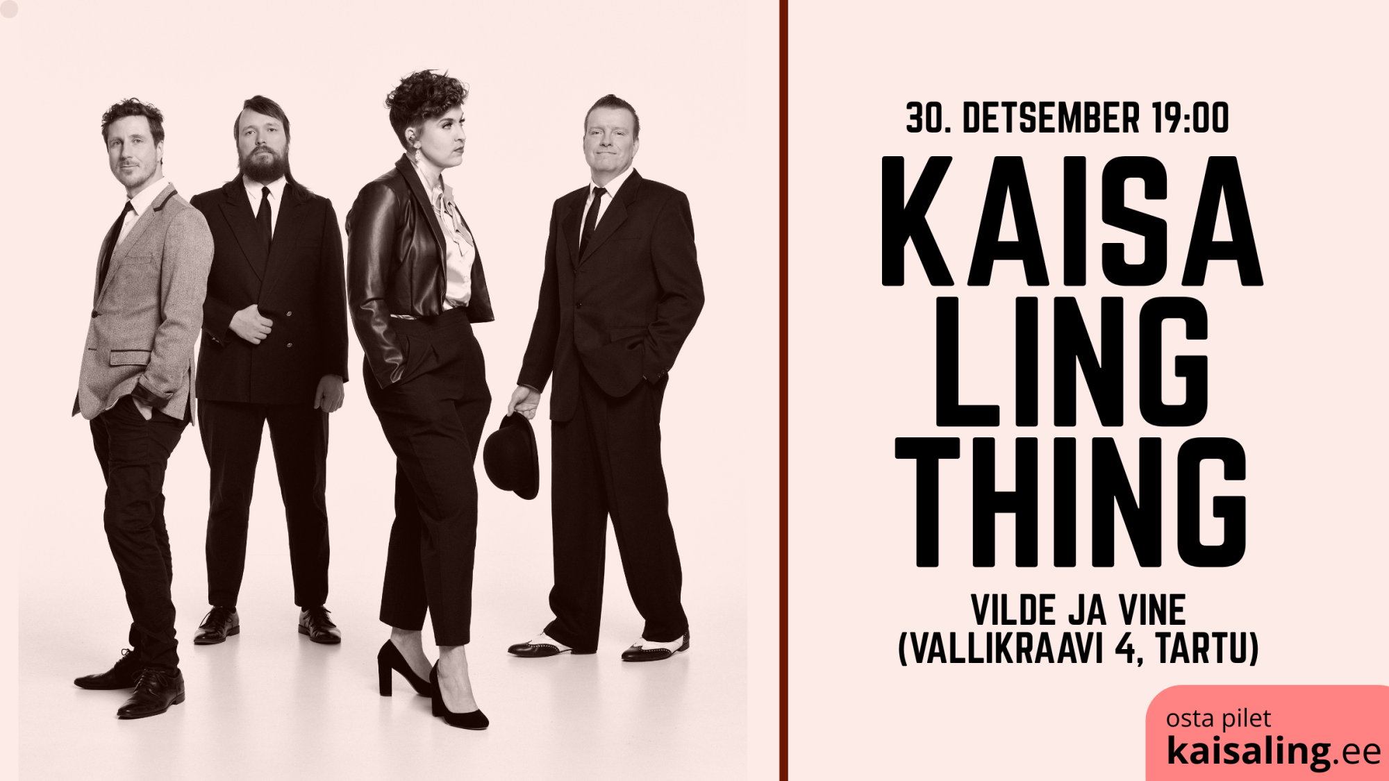 Aastalõpukontsert: Kaisa Ling Thing