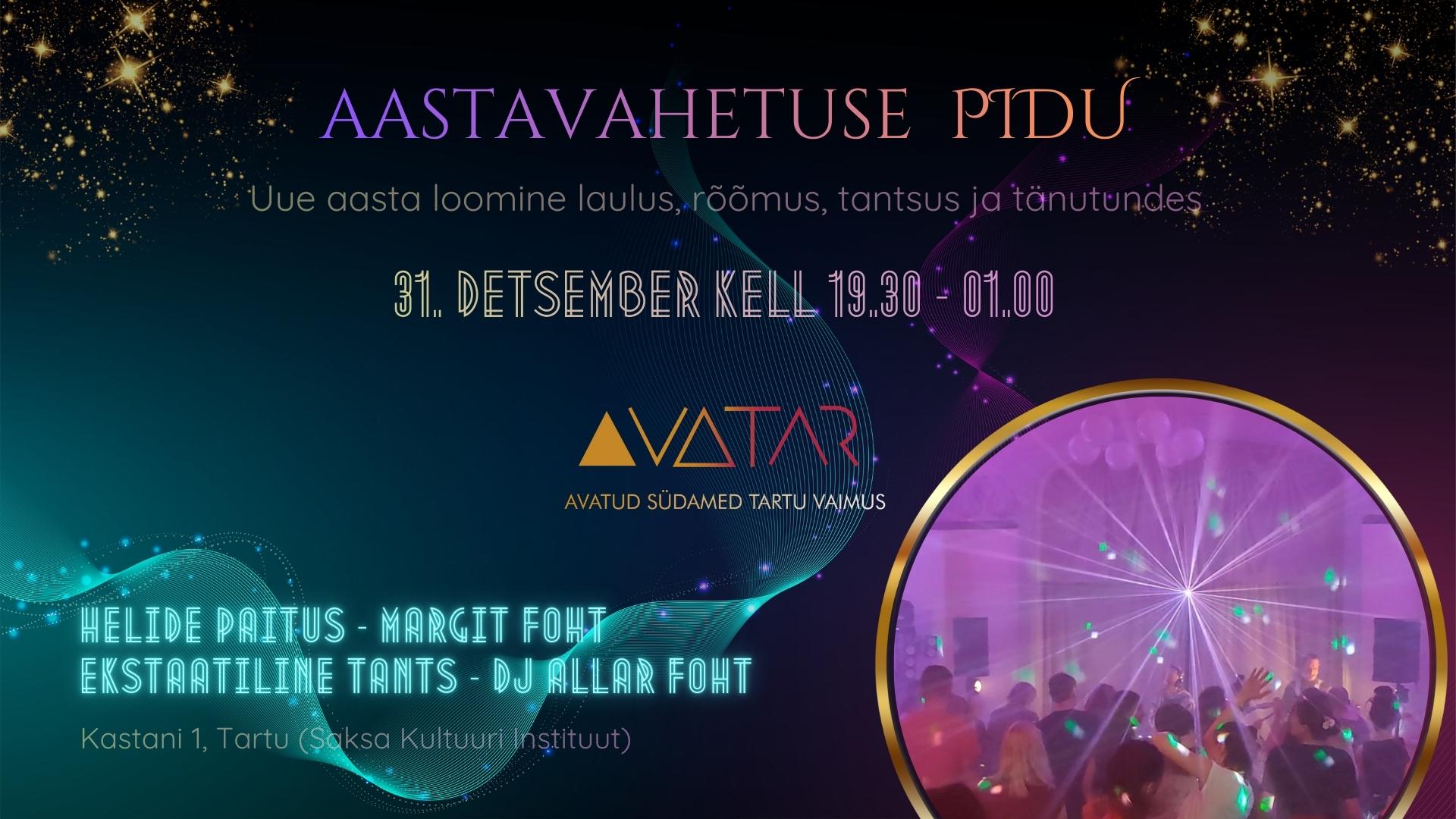 AvaTAR aastavahetuse pidu