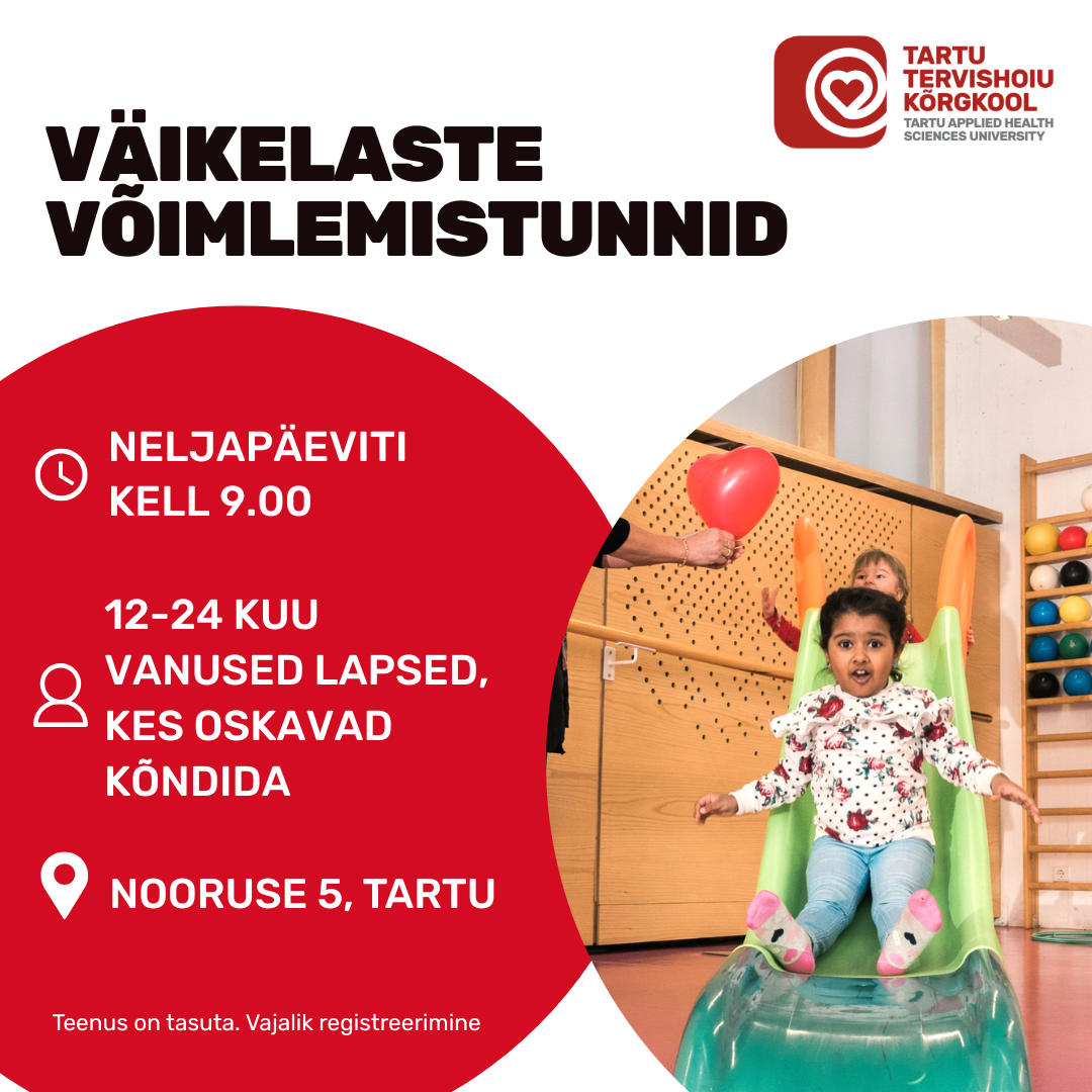 Võimlemistunnid 12-24 kuu vanustele lastele