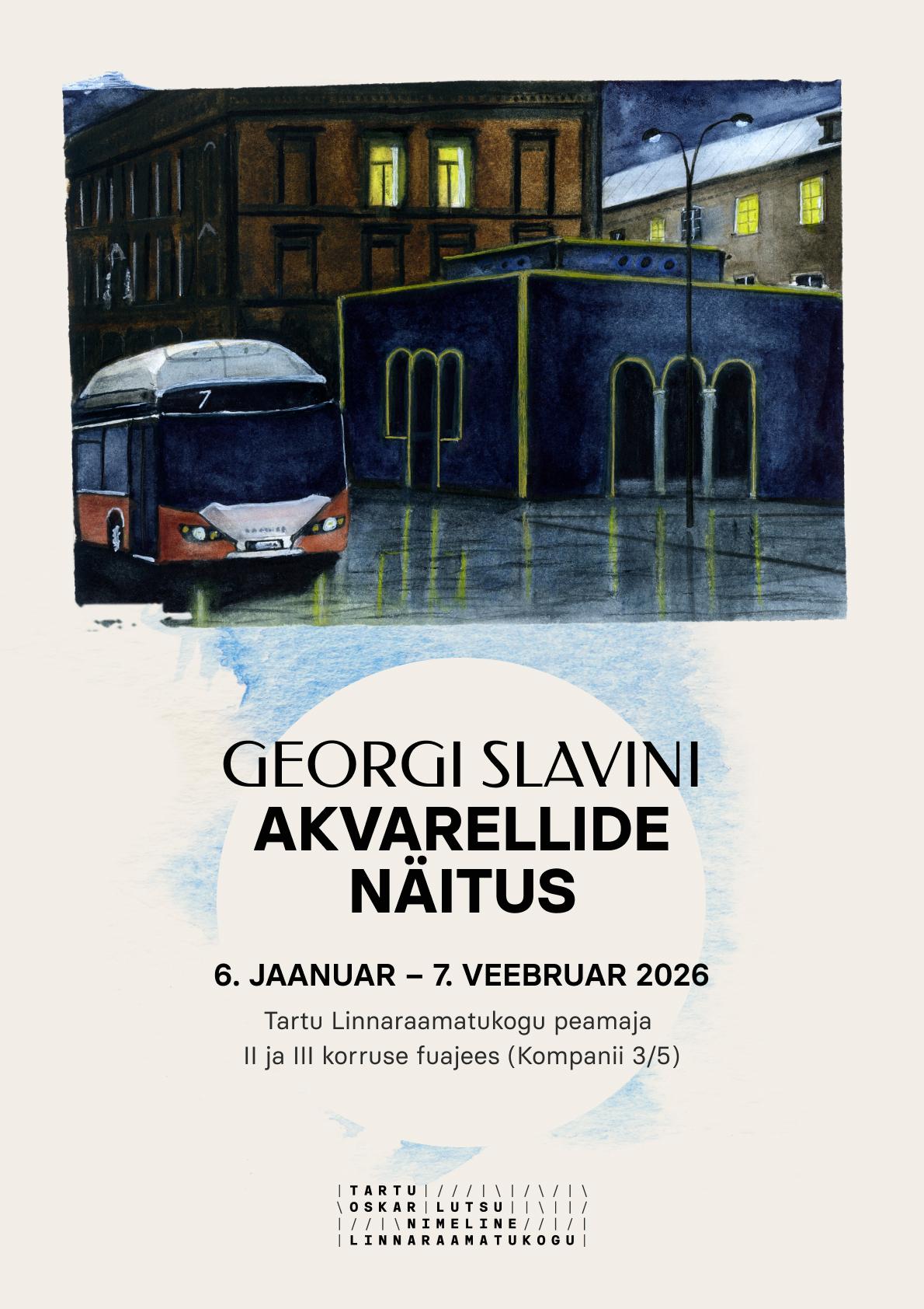 Georgi Slavini akvarellide näitus