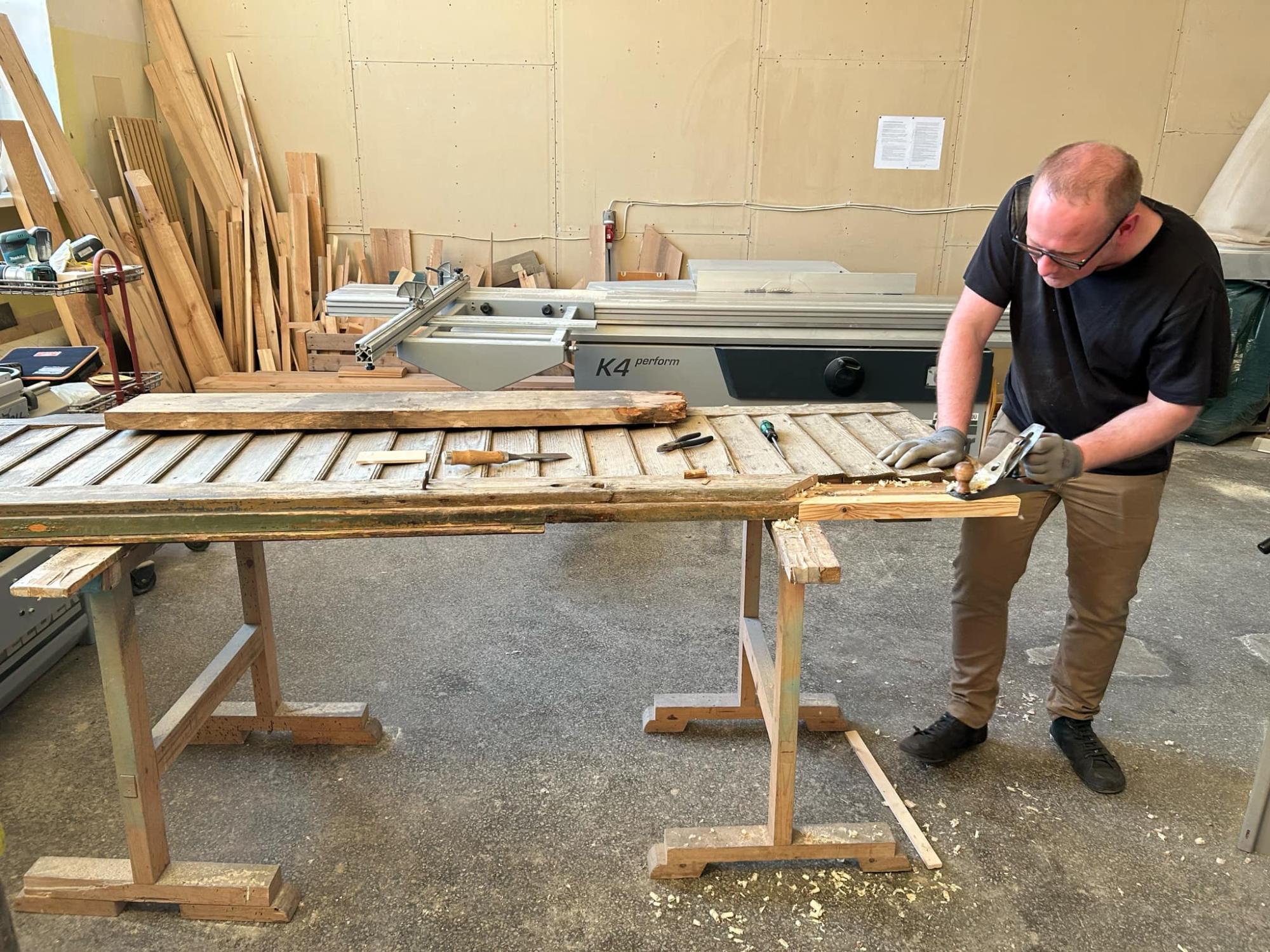 Restaureerimiskeskuse avatud töökoda