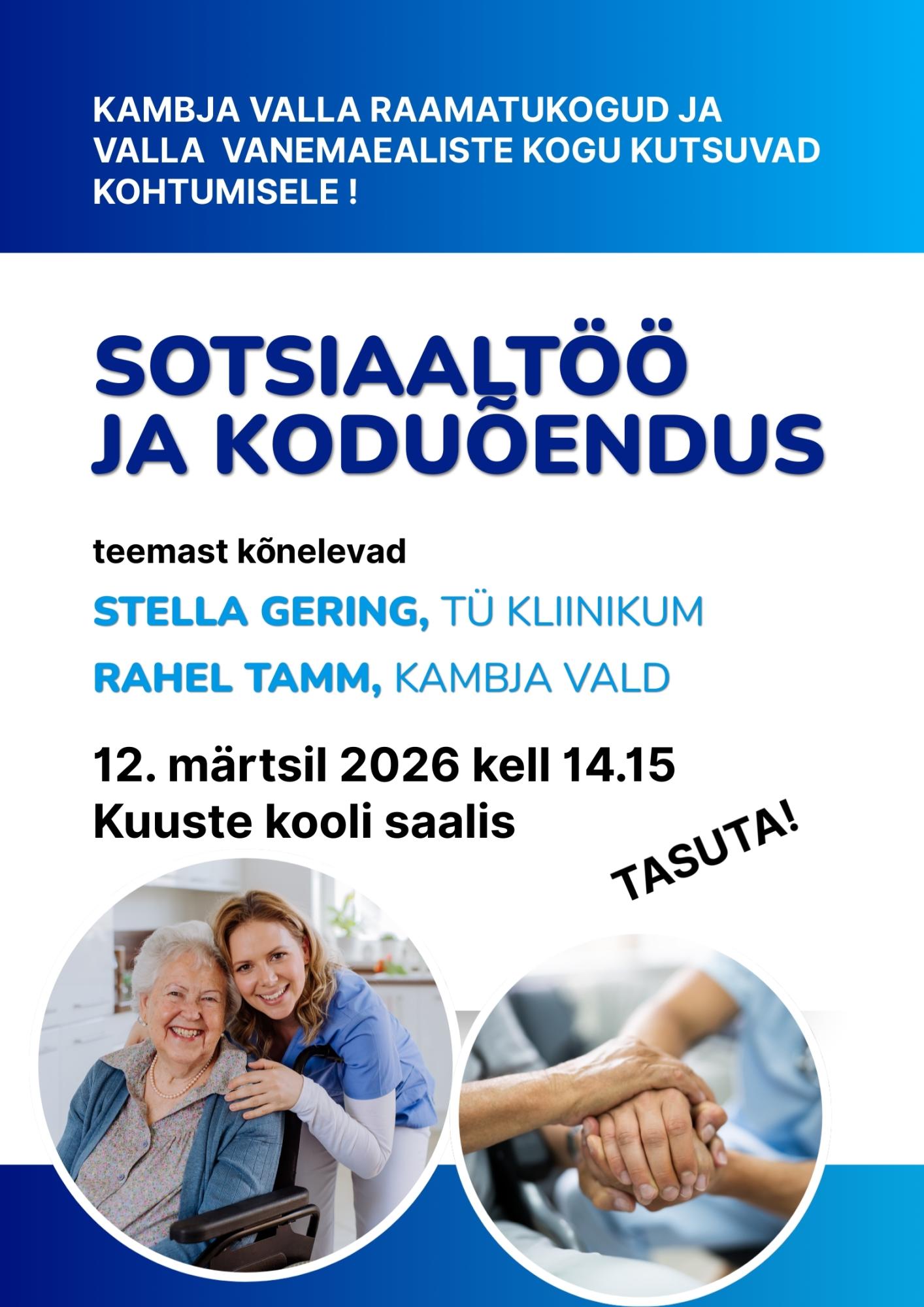 Sotsiaaltöö ja koduõendus