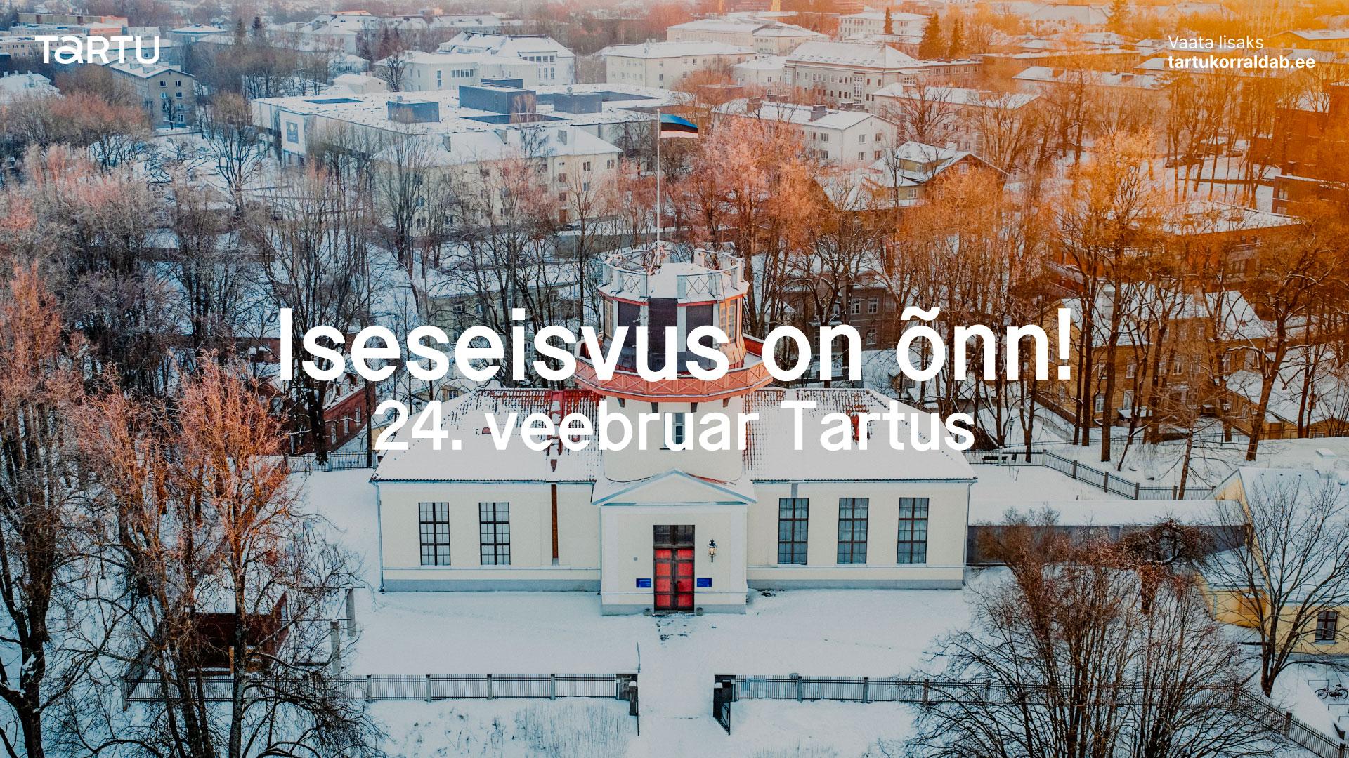 Eesti Vabariigi 108. aastapäeva tähistamine