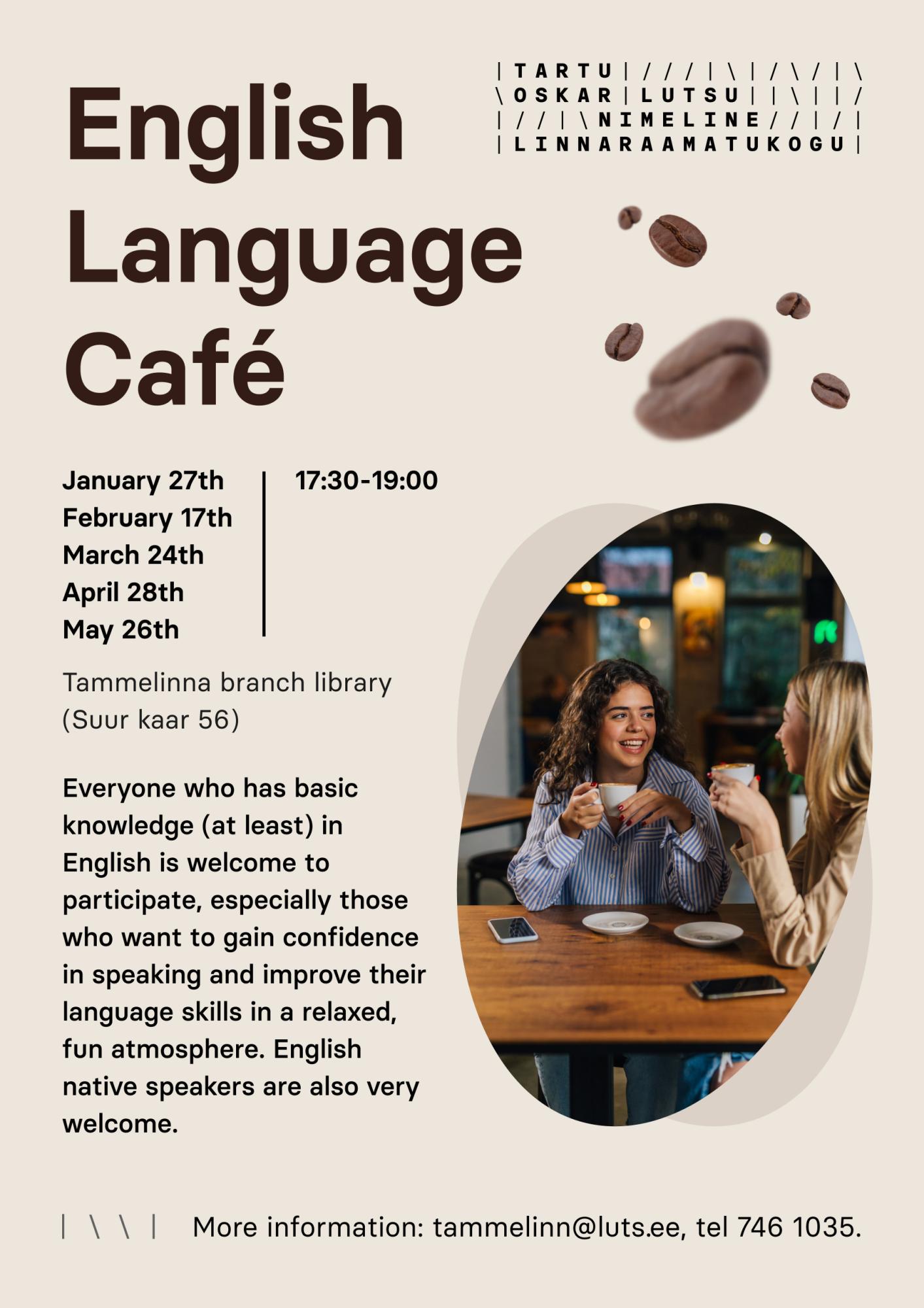 Inglise keele kohvik/ English Language Café