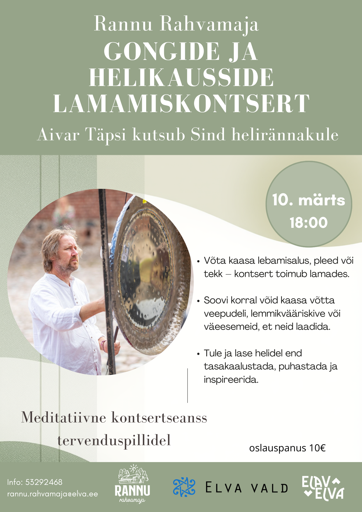 Gongide ja helikausside lamamiskontsert