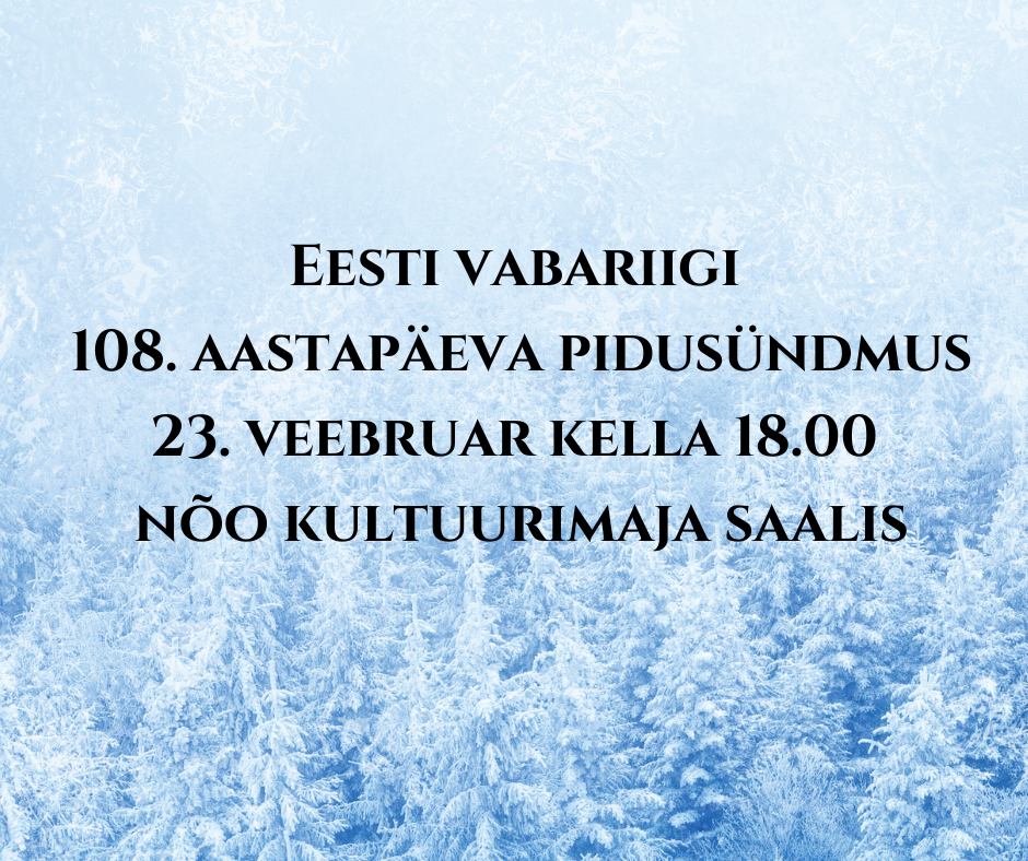 Eesti Vabariigi 108. aastapäeva pidusündmus