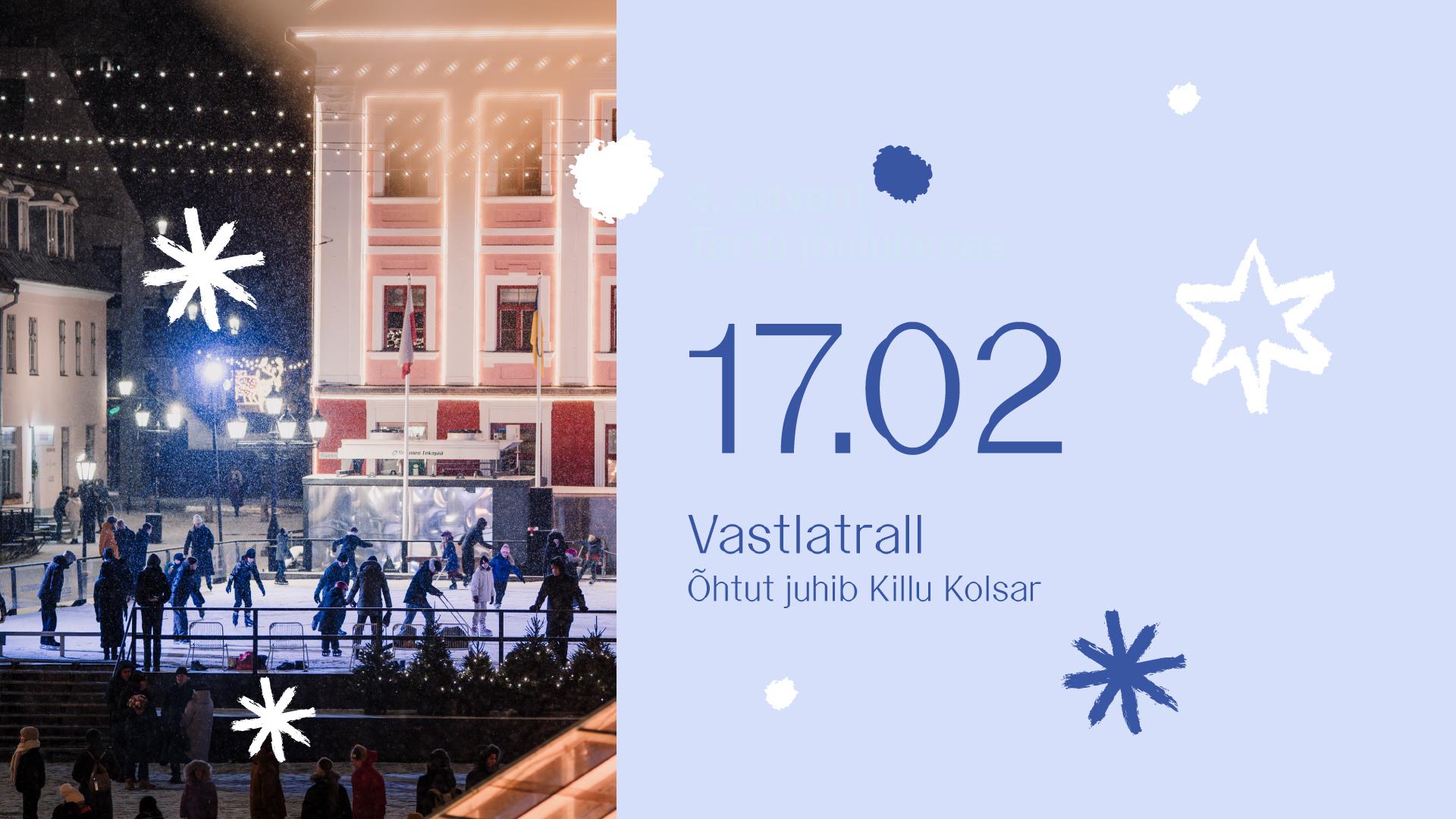 Vastlatrall uisuväljakul