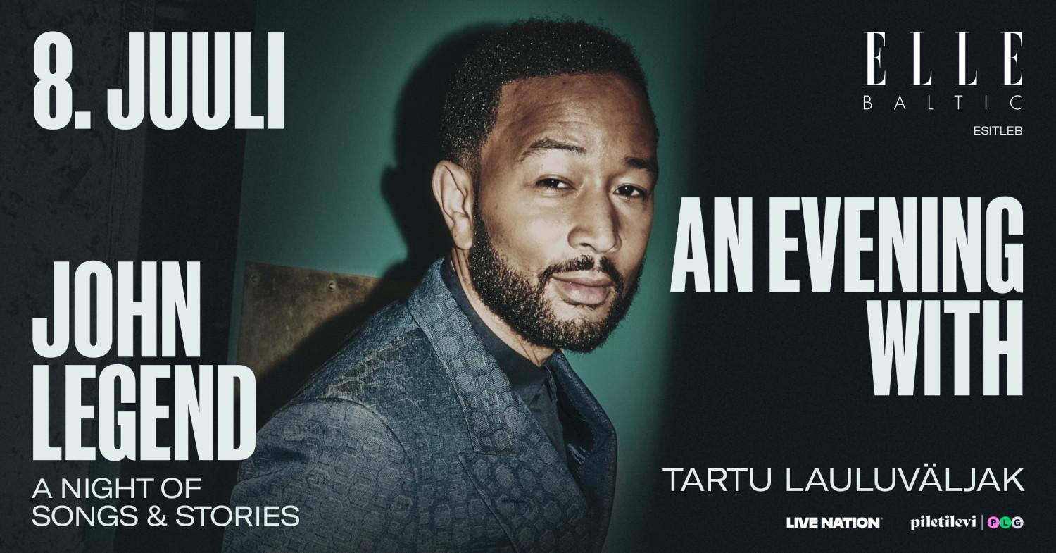 John Legend – An Evening of Songs & Stories