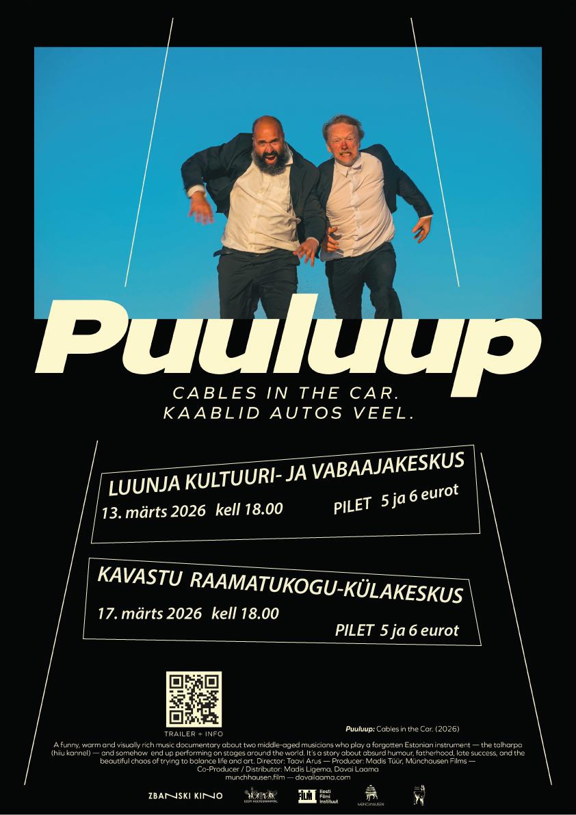 Film – Puuluup. Kaablid autos veel