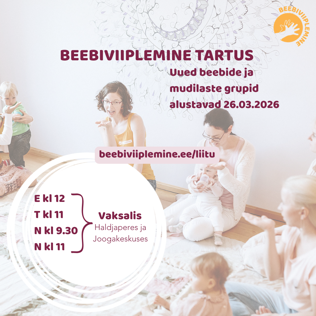 Beebiviiplemise beebiringid  (vanuses 3 kuud kuni 2 aastat)