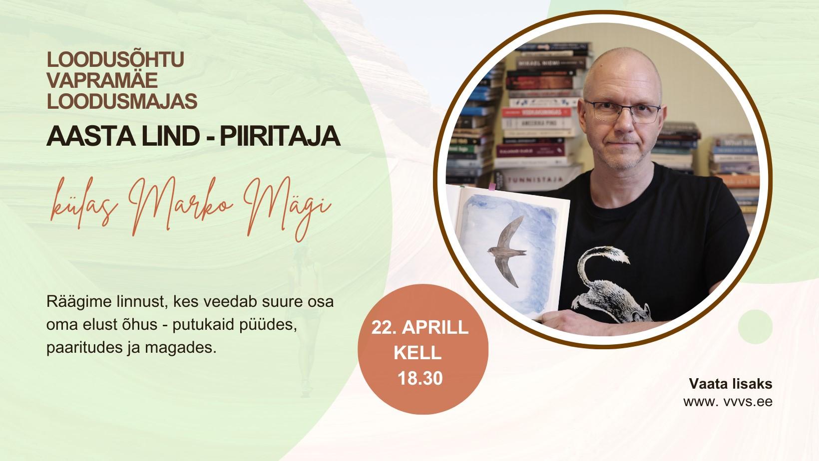 Loodusõhtu: aasta lind – piiritaja