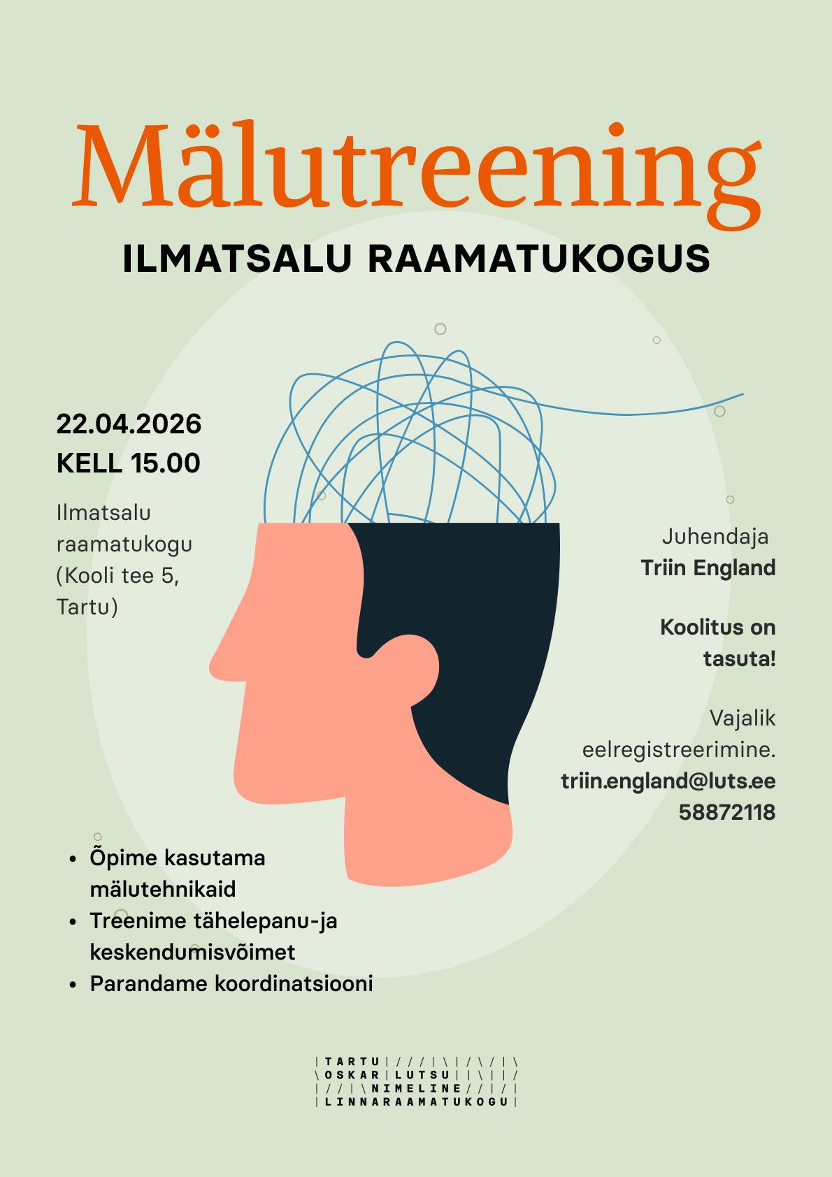 Mälutreening Ilmatsalu harukogus