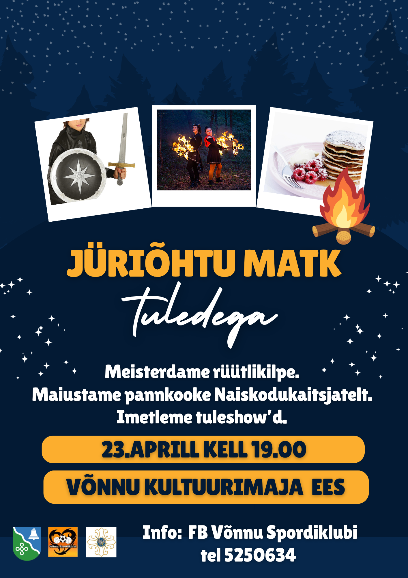 Jüriõhtu matk tuledega