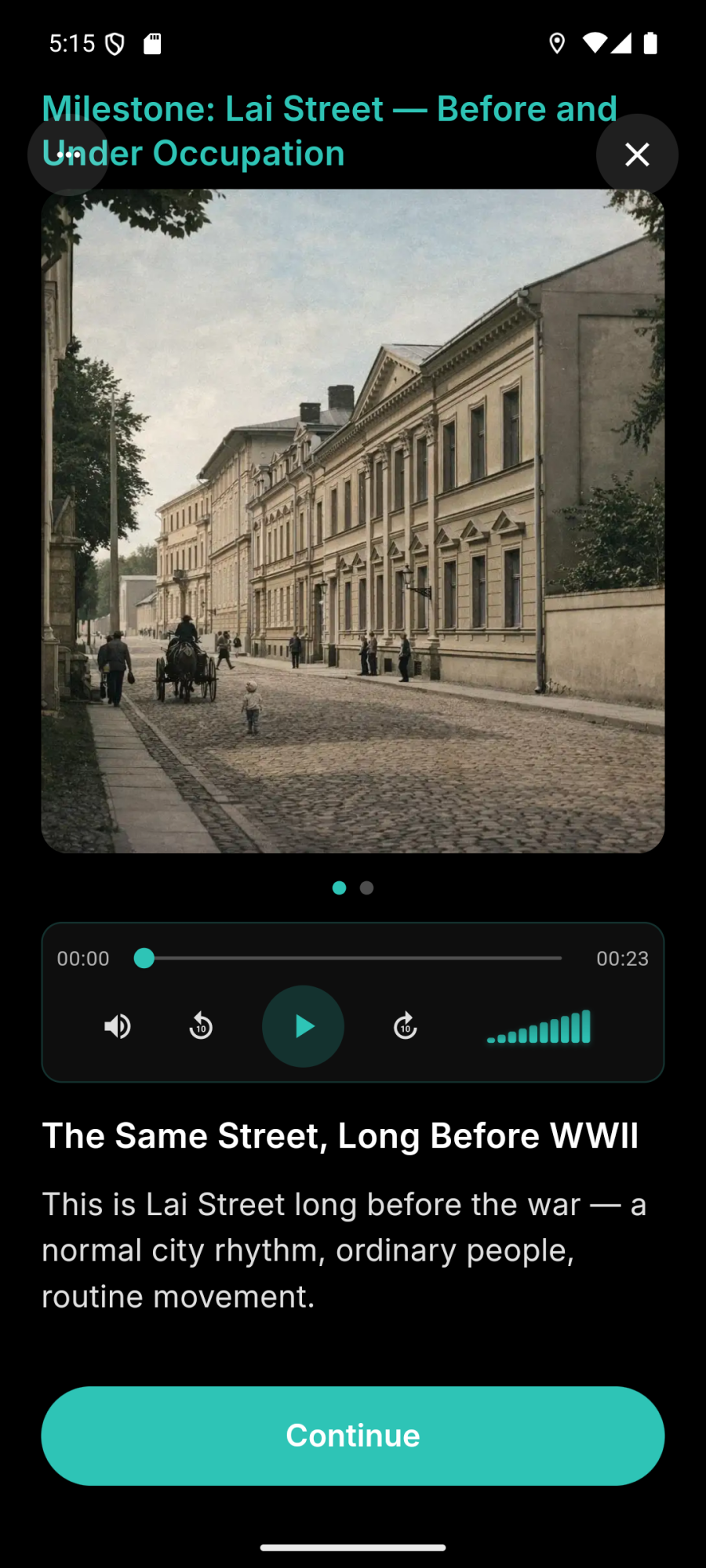 Iseseisev audiojalutuskäik Tartus: II maailmasõda – “Kummituslinn” (WanderTrails)