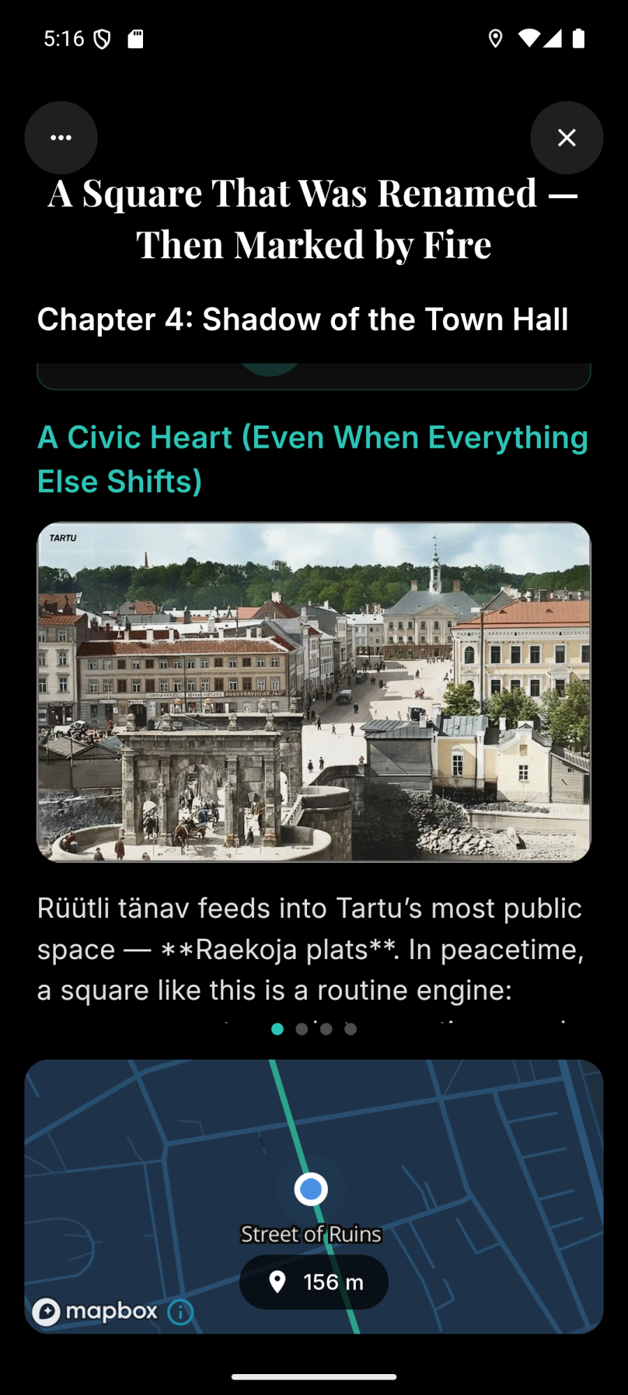 Iseseisev audiojalutuskäik Tartus: II maailmasõda – “Kummituslinn” (WanderTrails)