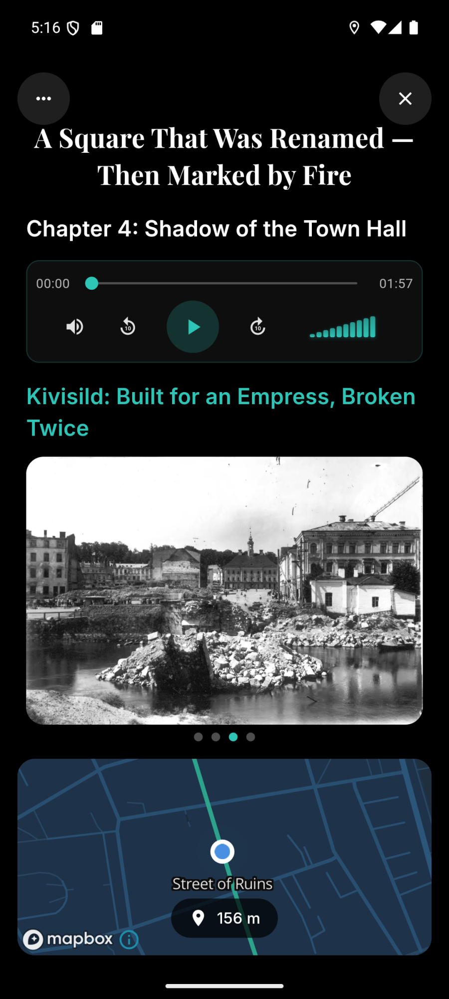 Iseseisev audiojalutuskäik Tartus: II maailmasõda – “Kummituslinn” (WanderTrails)