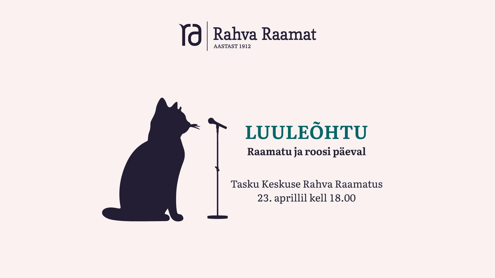 Luuleõhtu raamatu ja roosi päeval