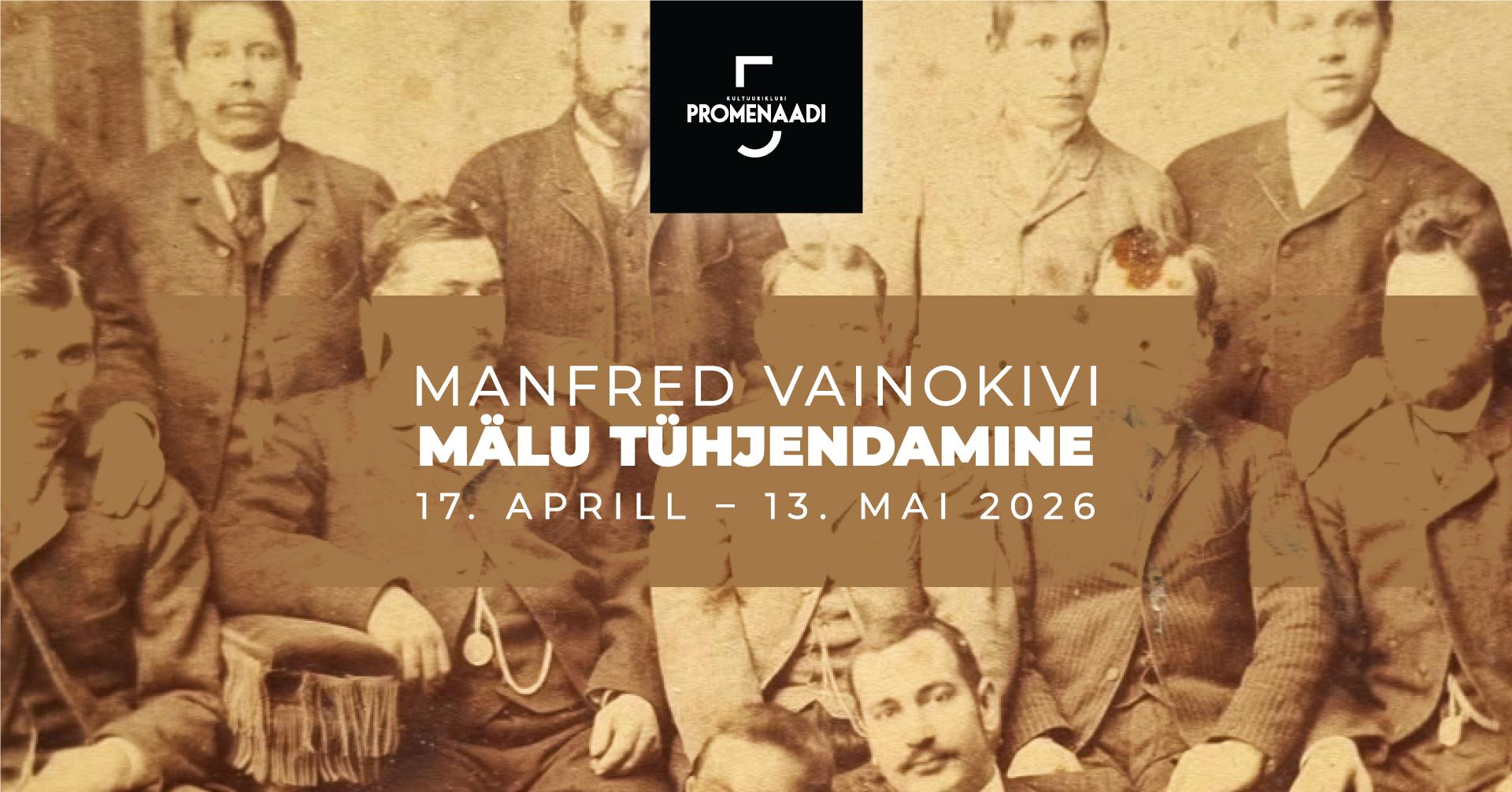 Manfred Vainokivi maalinäitus “Mälu tühjendamine”