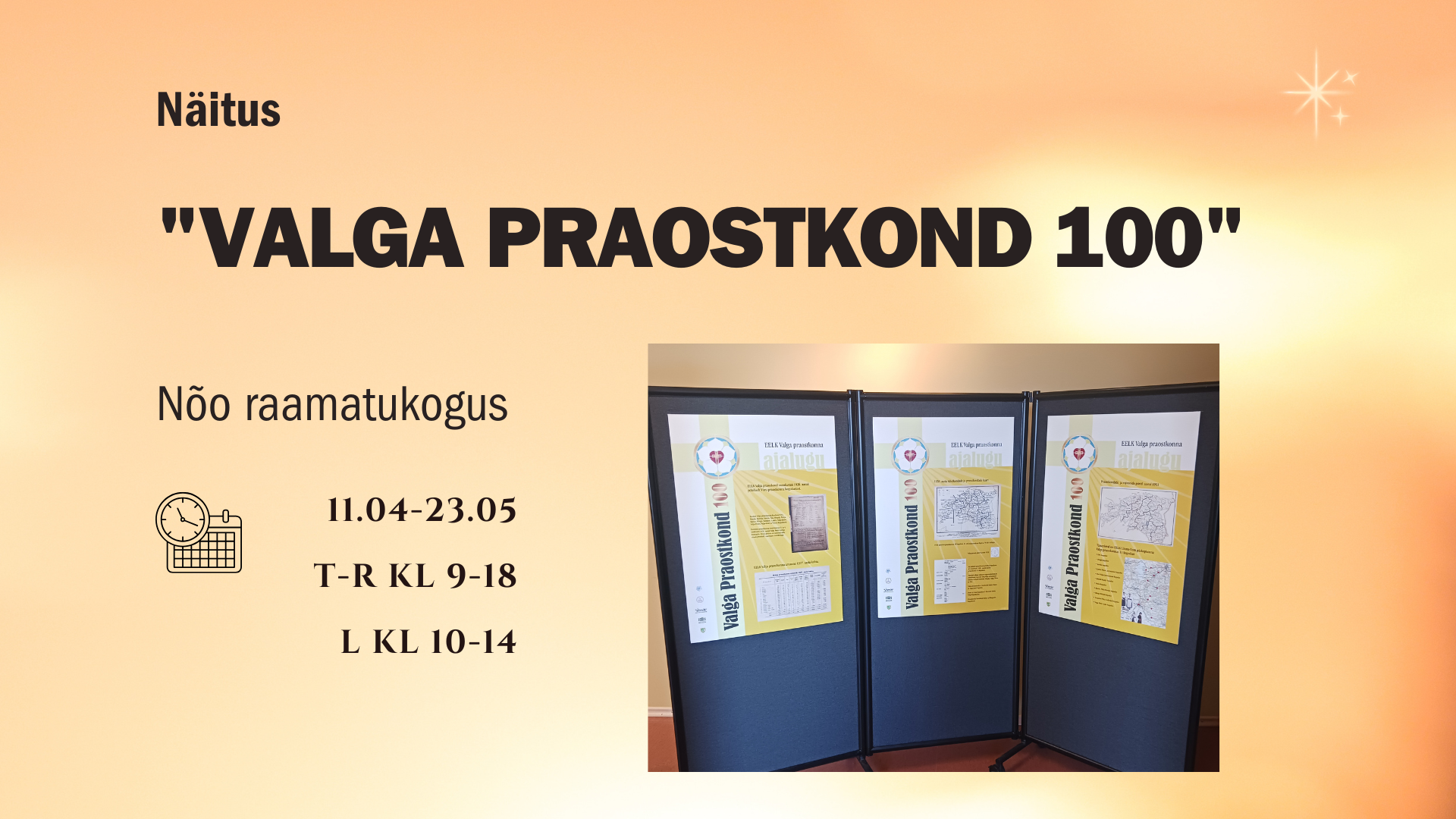 Näitus “Valga praostkond 100”