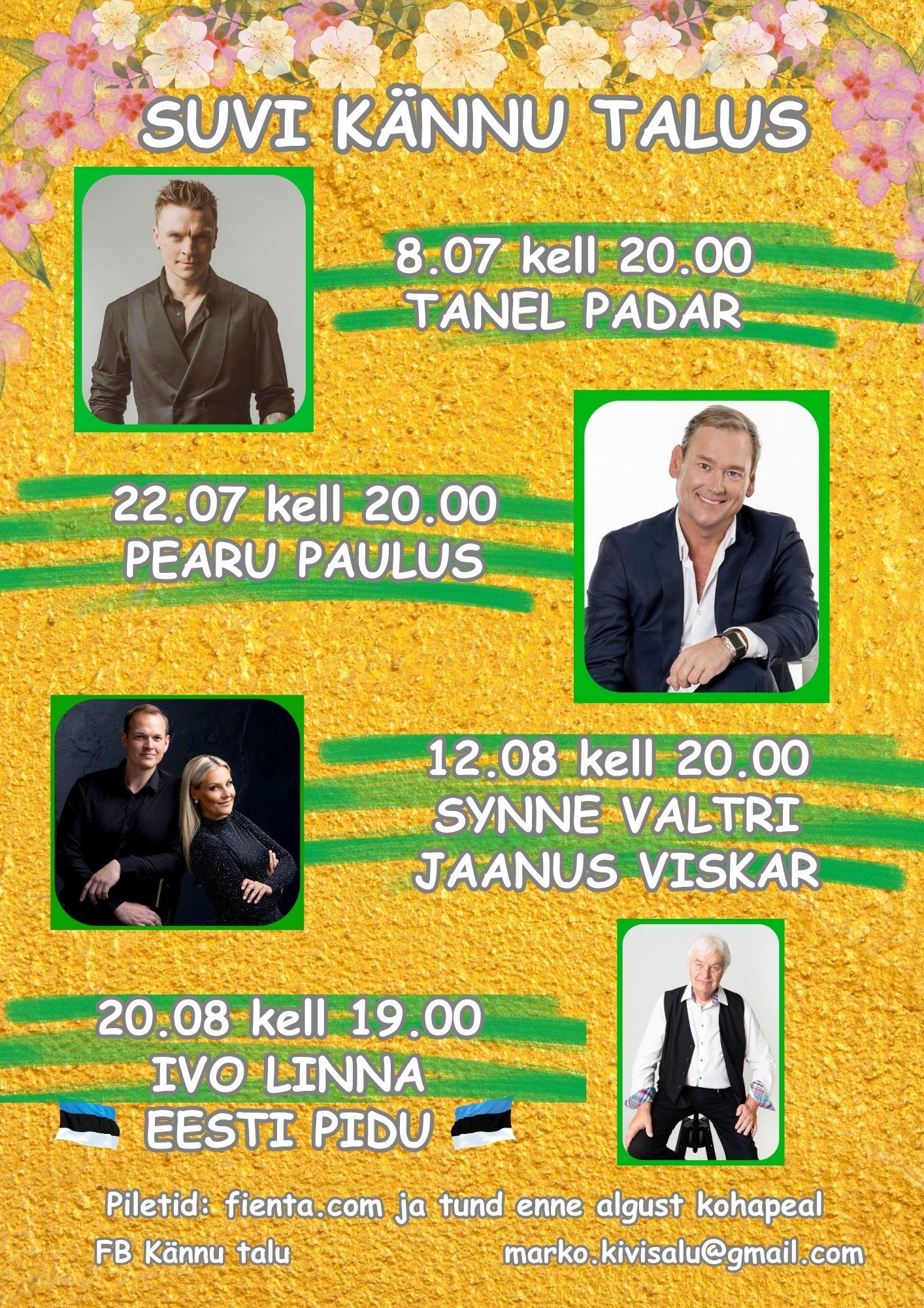 Synne Valtri ja Jaanus Viskar- suvekontsert