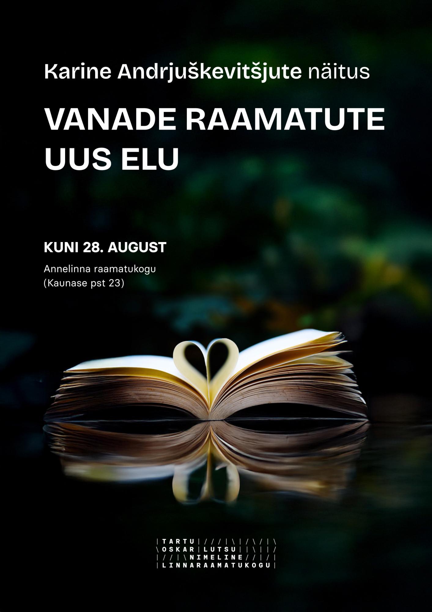 Karine Andrjuškevitšjute näitus “Vanade raamatute uus elu” 