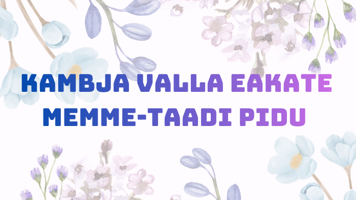 Kambja valla memme-taadi pidu