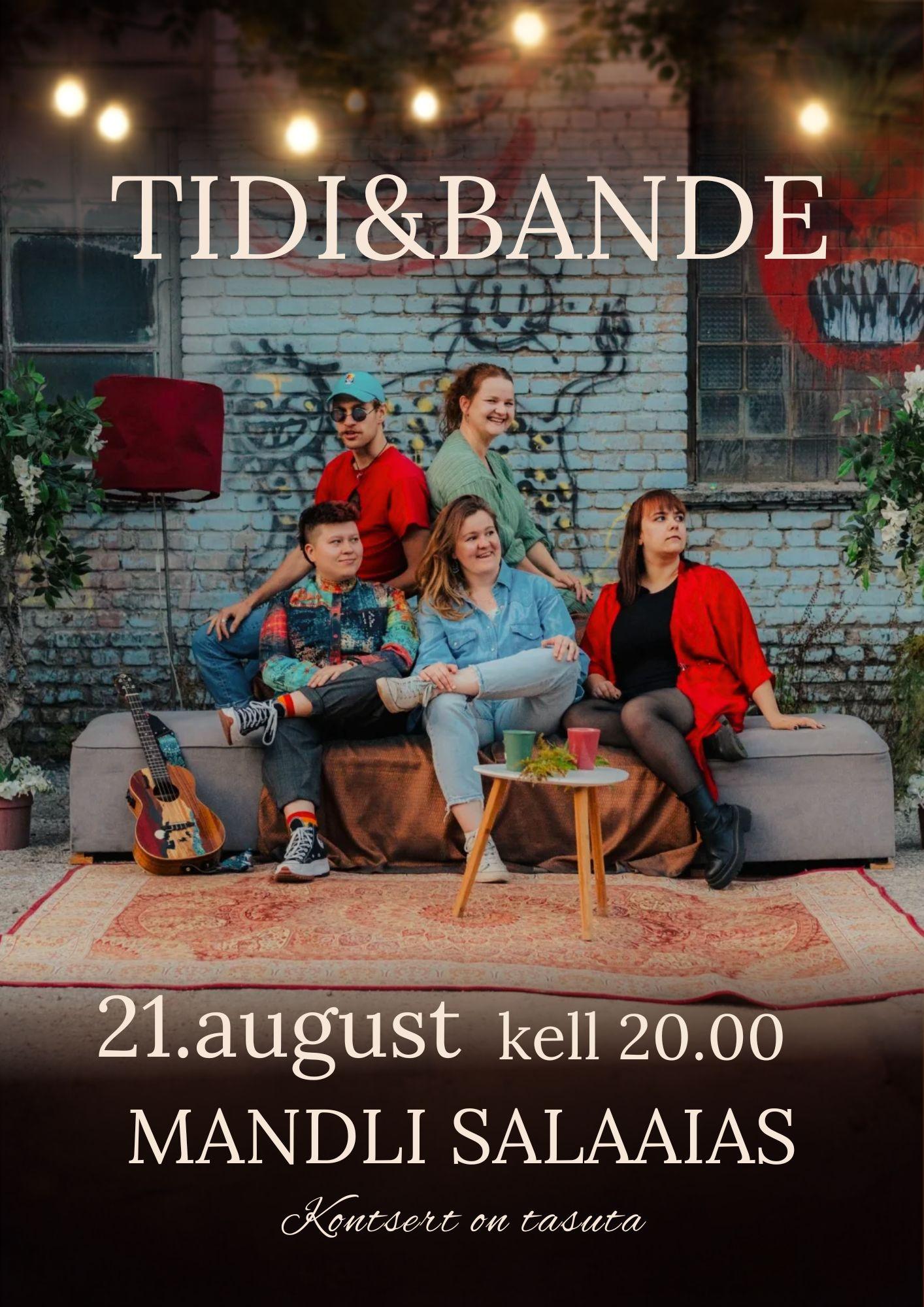 Suveõhtu Tidi & bandega