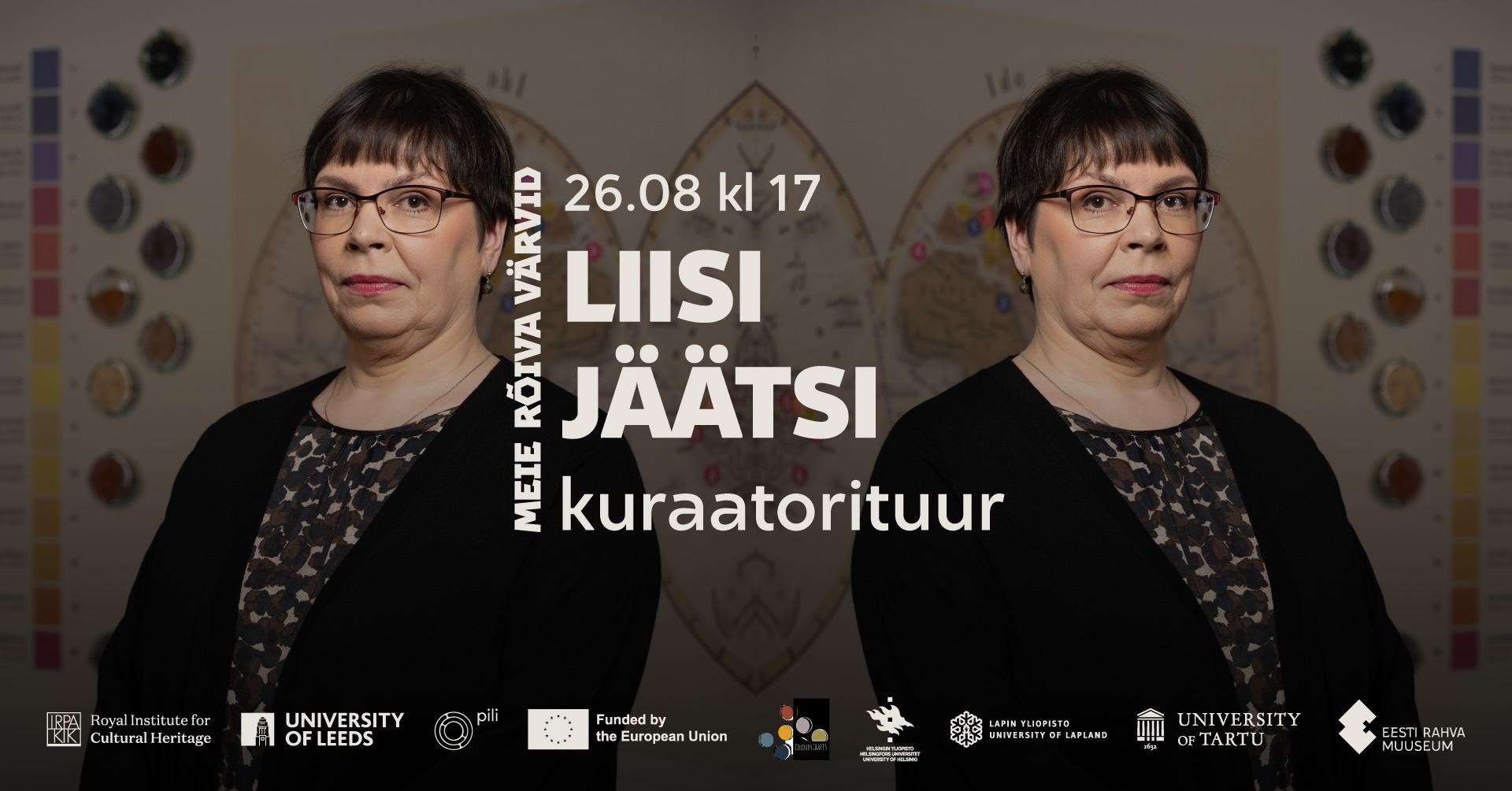Liisi Jäätsi kuraatorituur näitusel “Meie rõiva värvid”