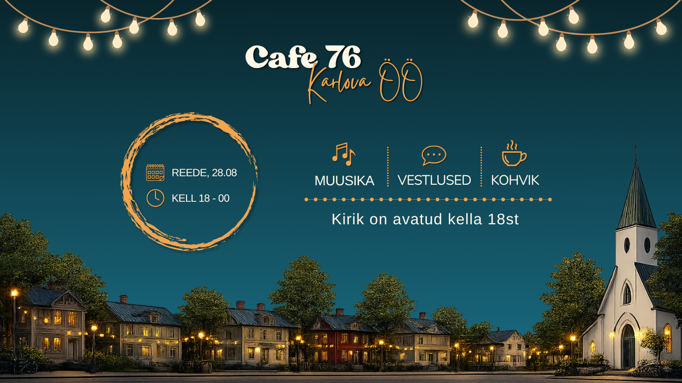 Cafe76 Karlova öö